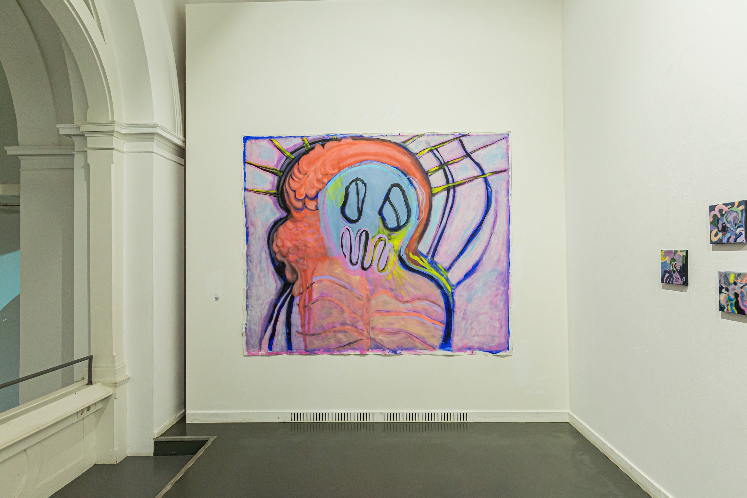 Untitled, 2024, acrylic on canvas, 210 x 260 cm