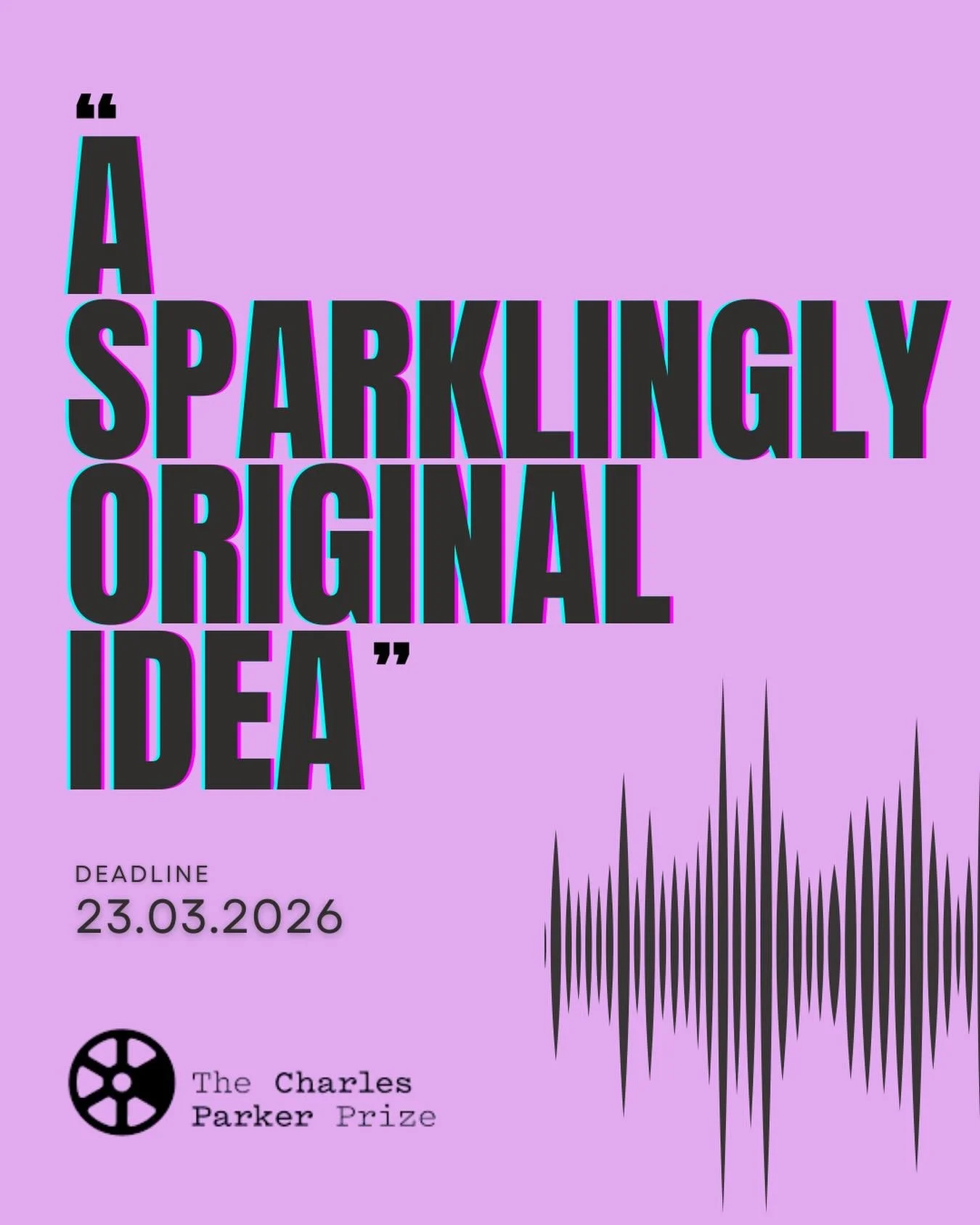 🎧 Do you have a sparklingly original idea?

That is exactly what the judges for the Charles Parker Prize are looking for.

The prize celebrates the best student audio features in the UK, recognising powerful storytelling that brings real voices and 