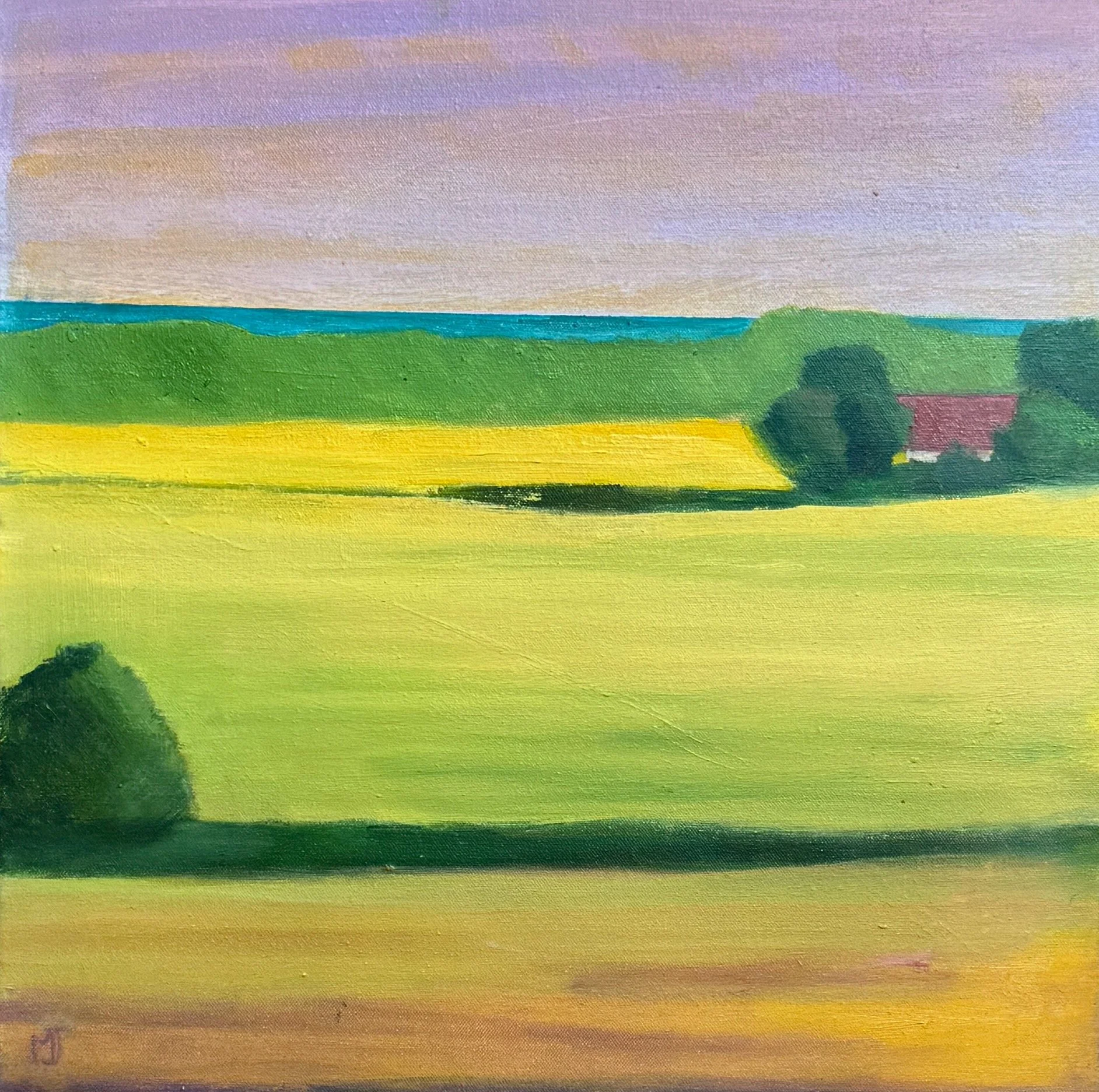 Golden Lands I 20 x 20