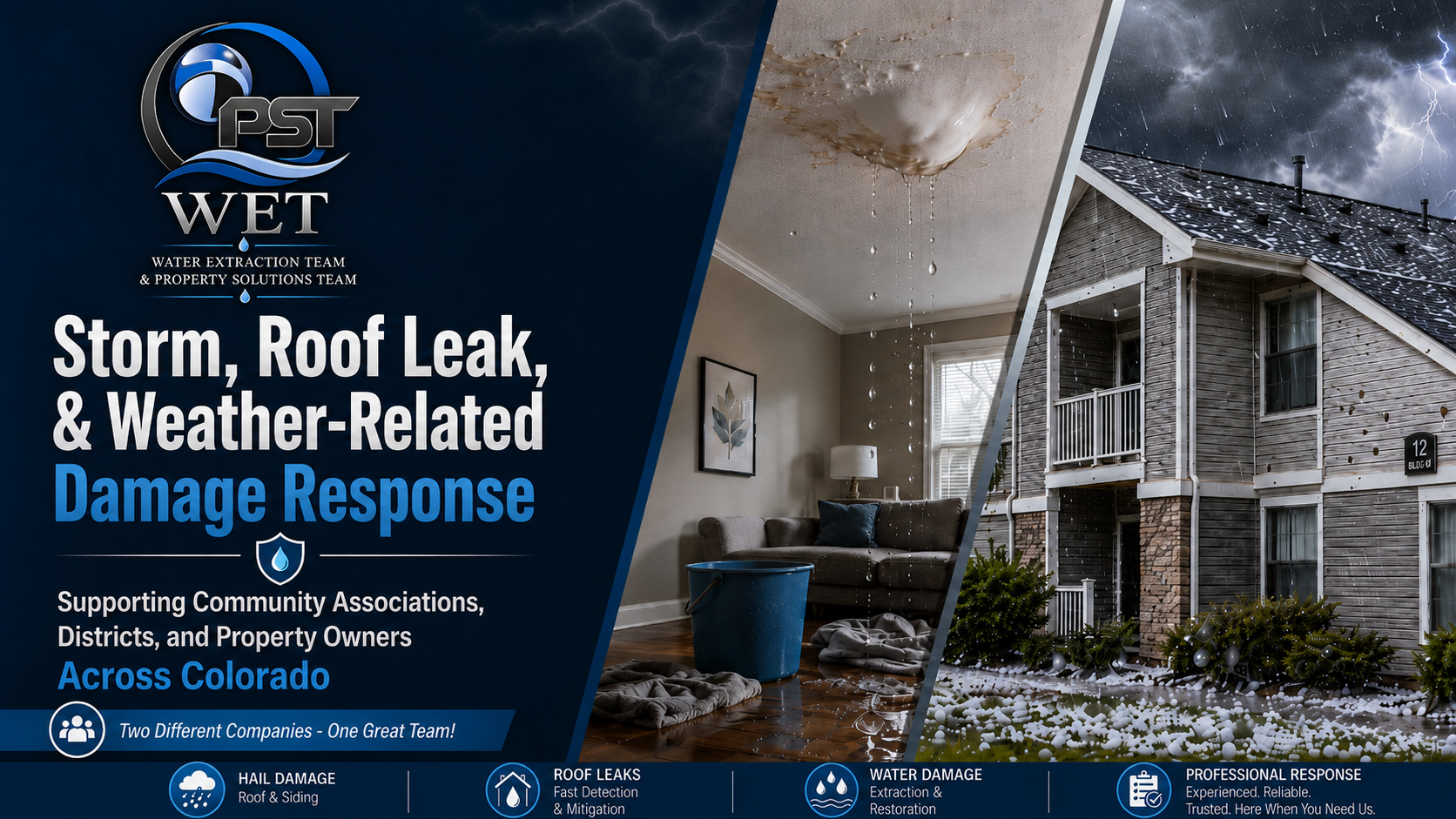 Storm, Roof Leak, and Weather-Related Damage Response