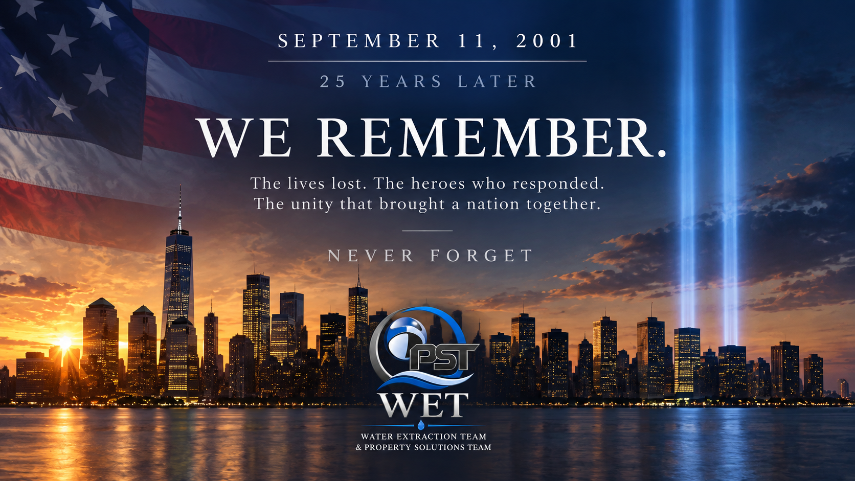 September 11, 2001: 25 Years Later, We Remember