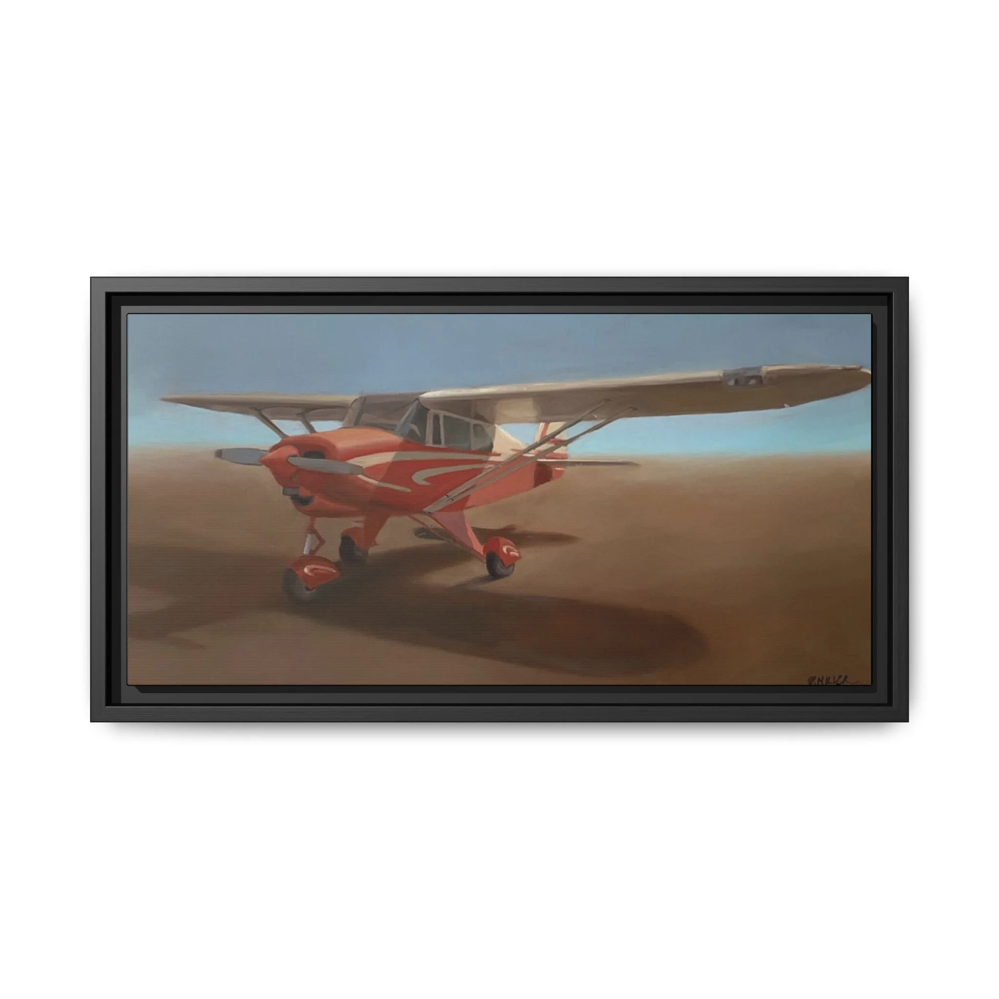 Retired in Vero Beach Piper Tri-Pacer | Print | Framed