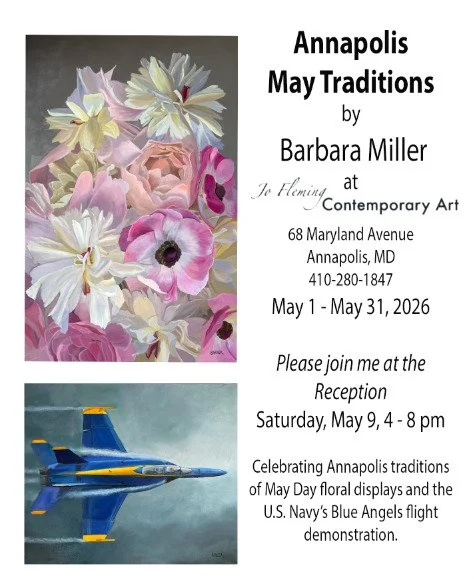 Tonight's the night! All are welcome - please stop by if you're in downtown Annapolis today. Spring is in full bloom and it's wonderful.

#annapolisartist #flowerart #floralpainting