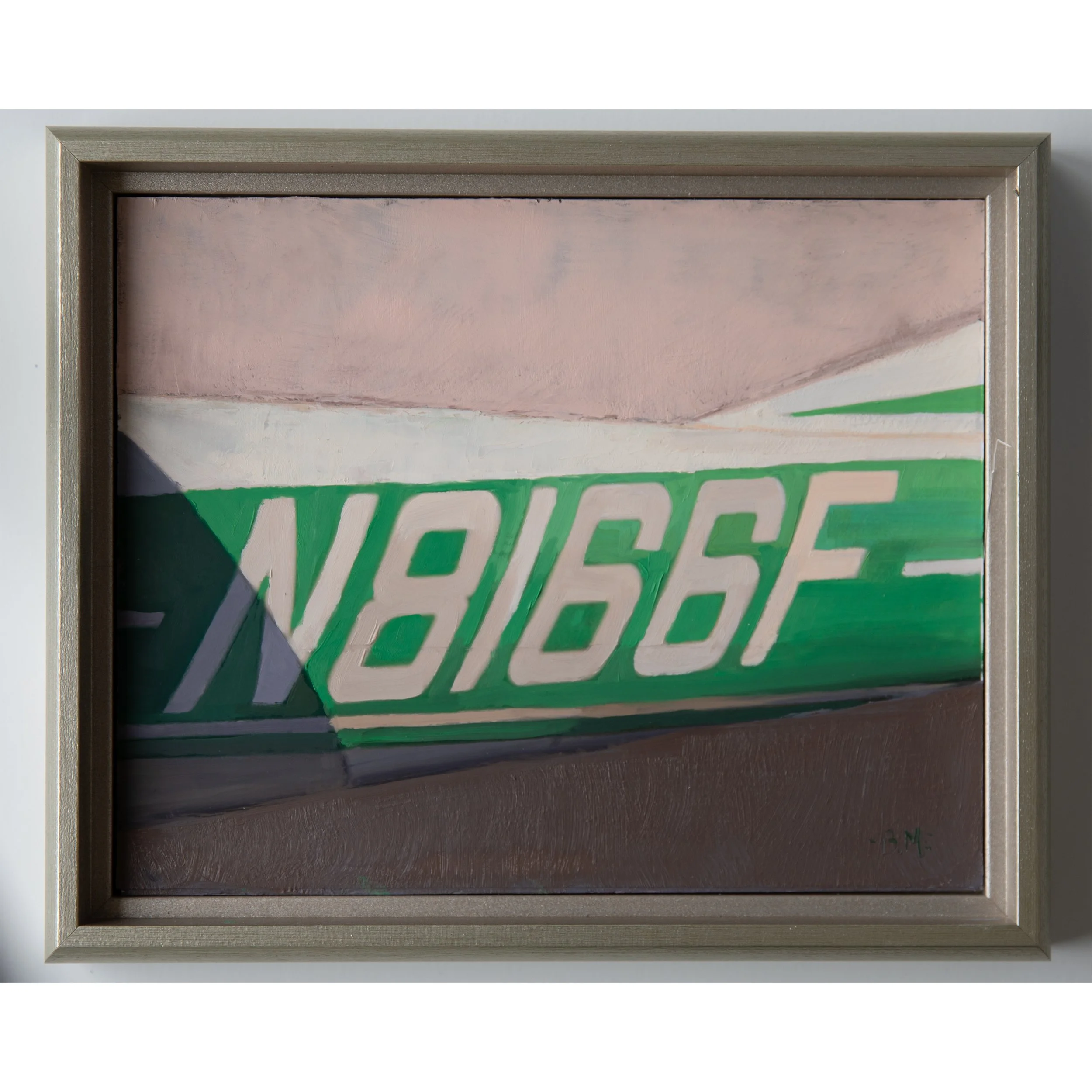 N8166F Cessna 150 | 8" x 10" | Oil on Paper | Unframed