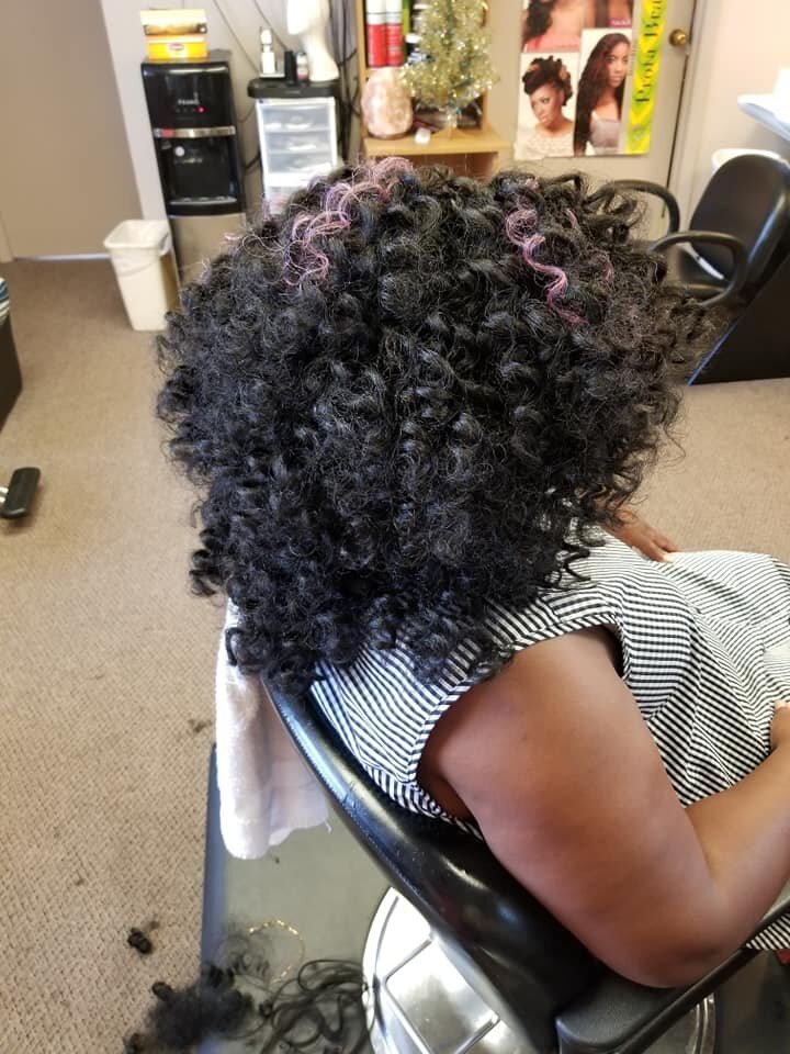 Learning How to French Braid Natural Hair - Curly in Colorado