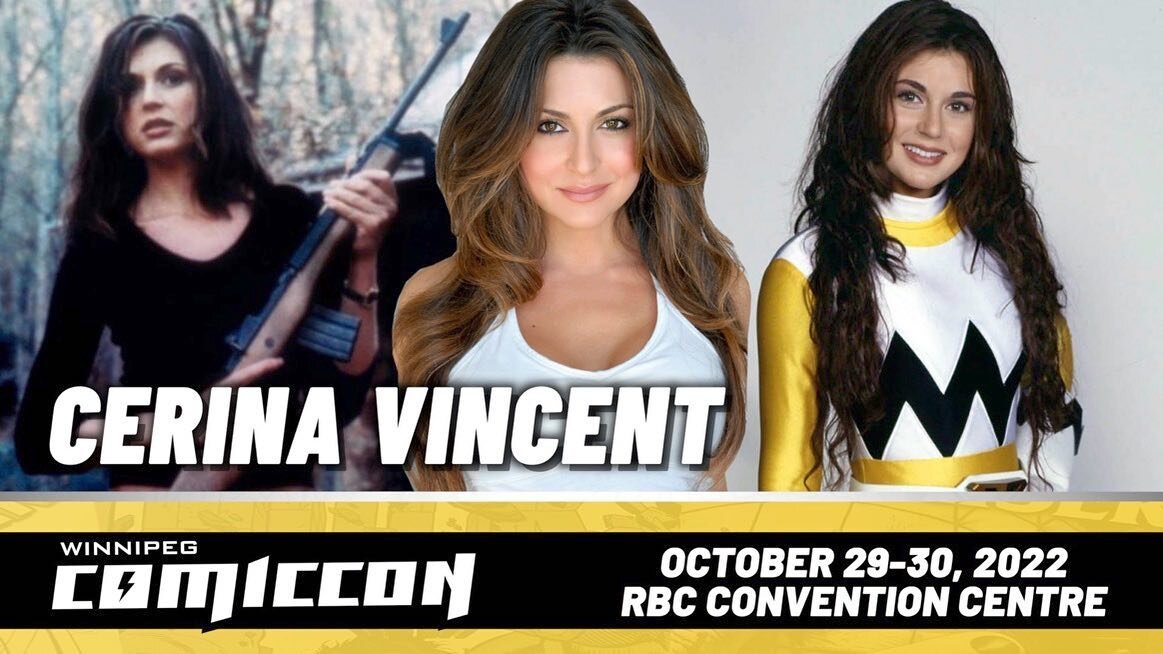 Excited to spend #halloweenweekend with friends and fans @winnipegcomiccon ⚡️🩸See you in a week #canada !! Who&rsquo;s coming?? Can&rsquo;t wait!!
.
.
.
.
#winnepeg #winnepegcanada #comiccon #powerrangers #cabinfever #screamqueen #yellowpowerranger 