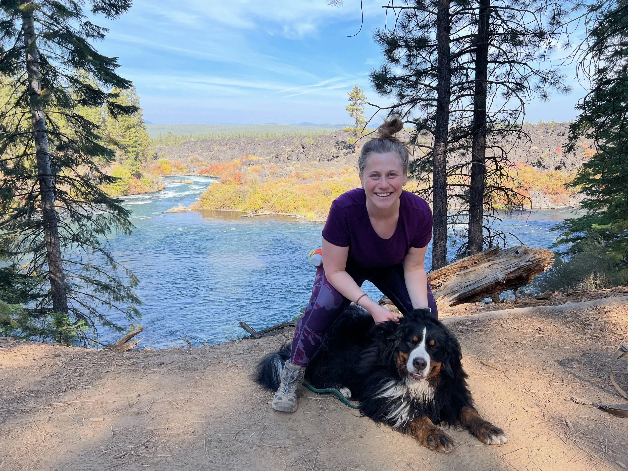 Jill & Kit Hiking.JPG