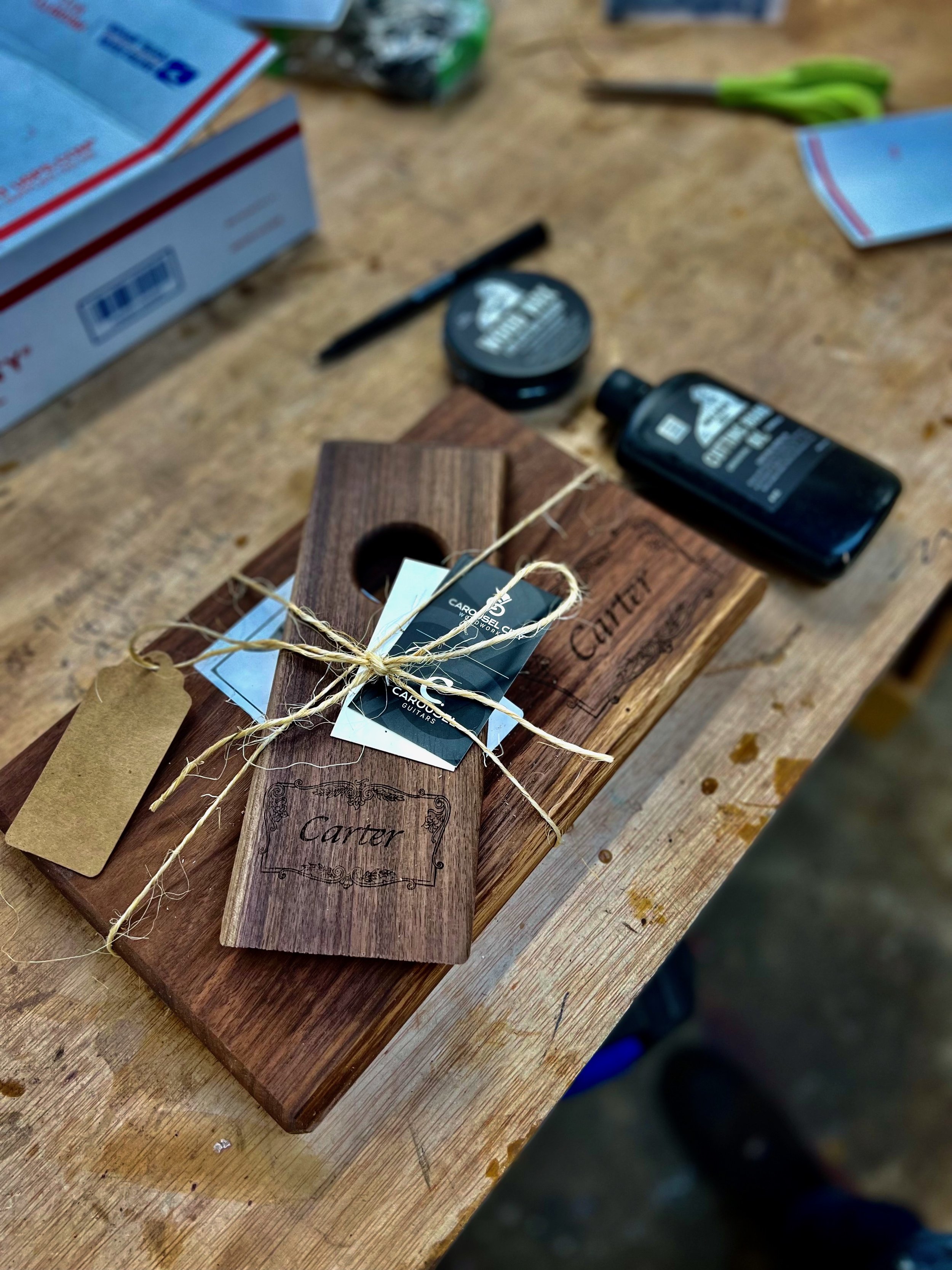 Solid Walnut Cutting Board