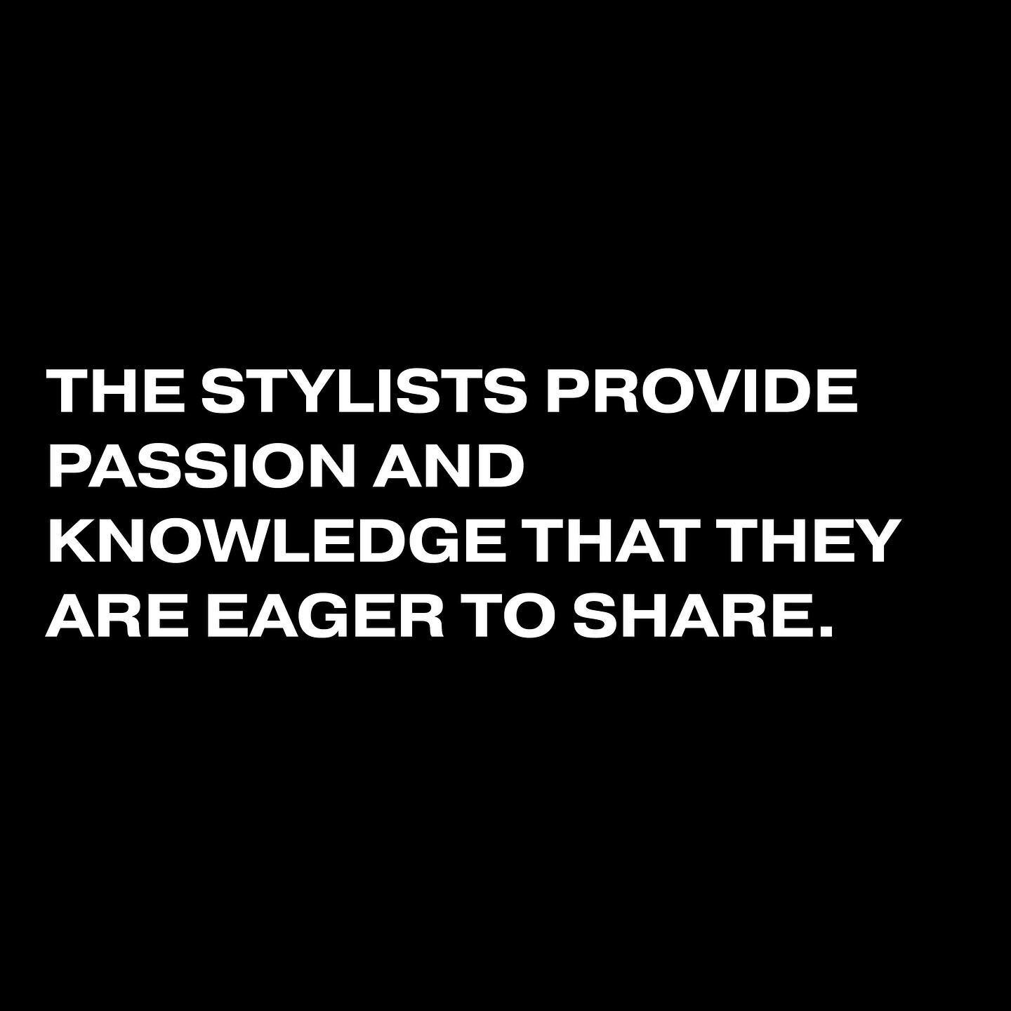 We have amazing, compassionate stylists on our team to help educate the community!