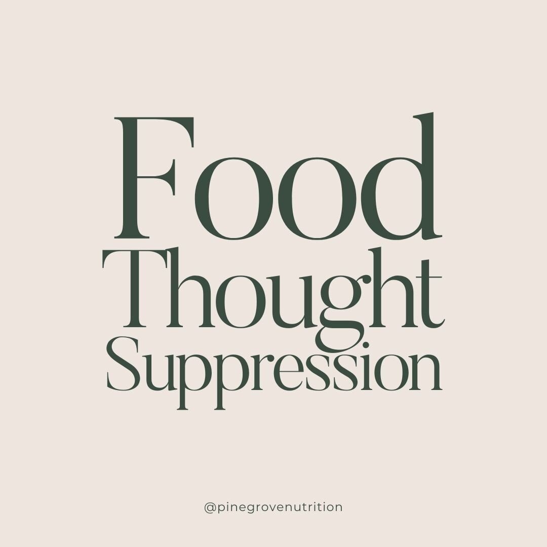 Try not to think of a white bear.&nbsp;

While you probably weren't thinking of a white bear before, I'm guessing you are now. Thought suppression research has pointed out the obvious - the more we try not to think about something, the more we end up