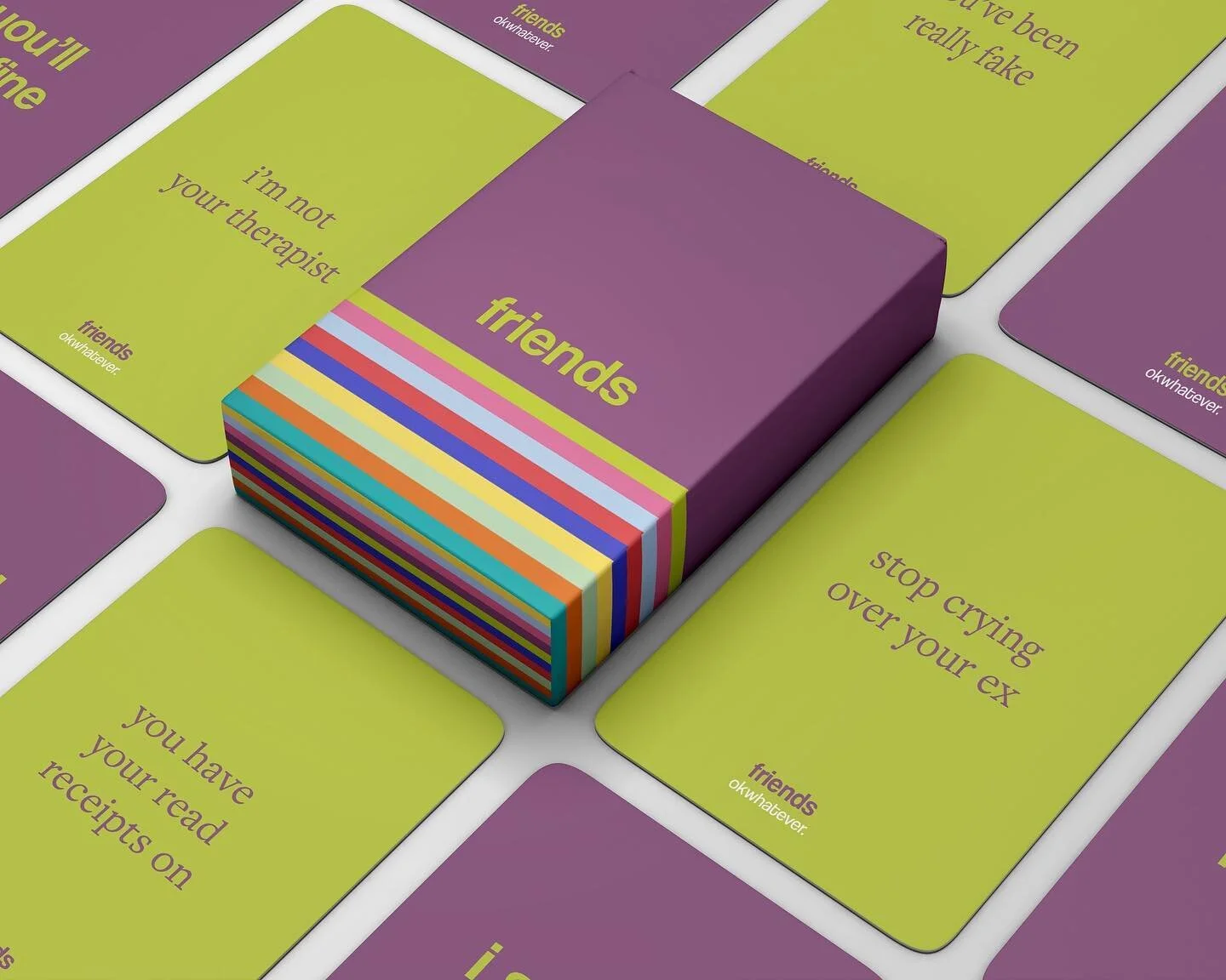 your friends will thank you for this one 😉

we&rsquo;re only here to make your friendships stronger✨

say how you really feel and &amp; shop our friends collection💜💚

#okwhatever #whatever #cards #funny #passiveaggressive #ok #whatever