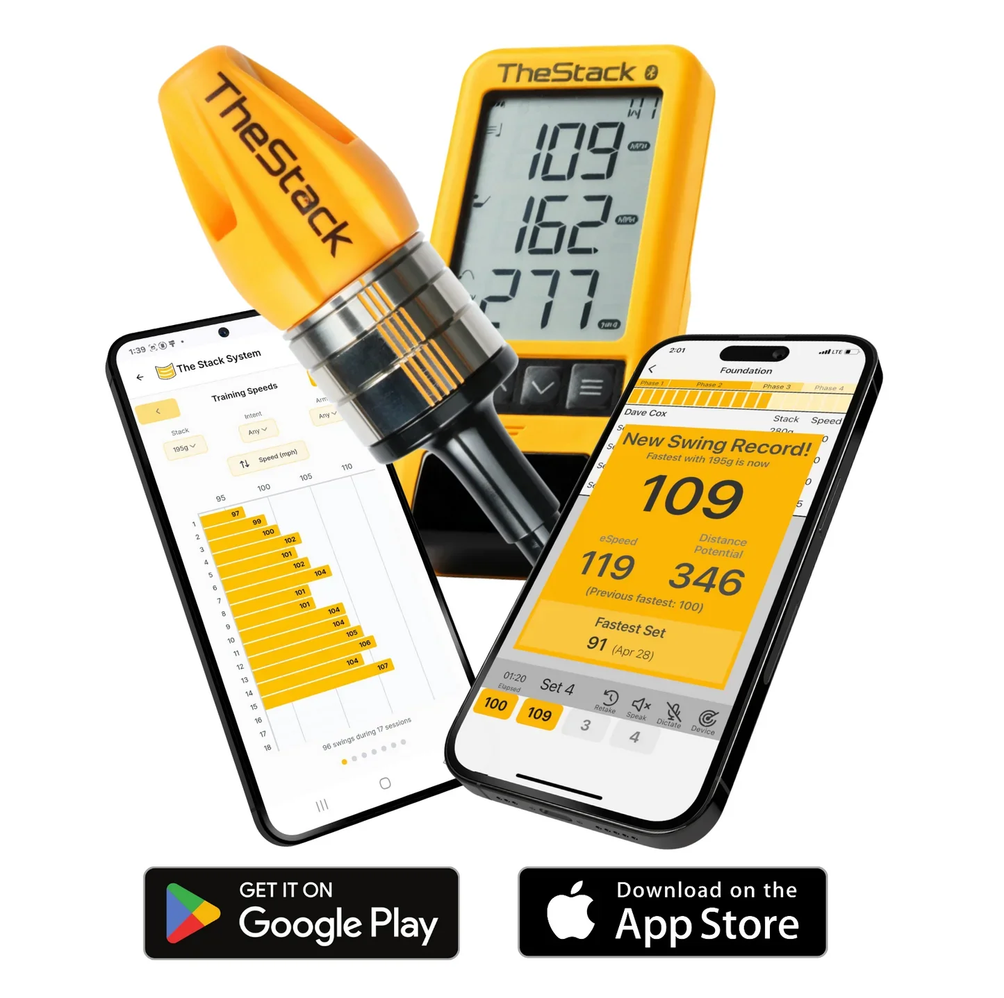 TheStack System - SwingSpeed Training Device