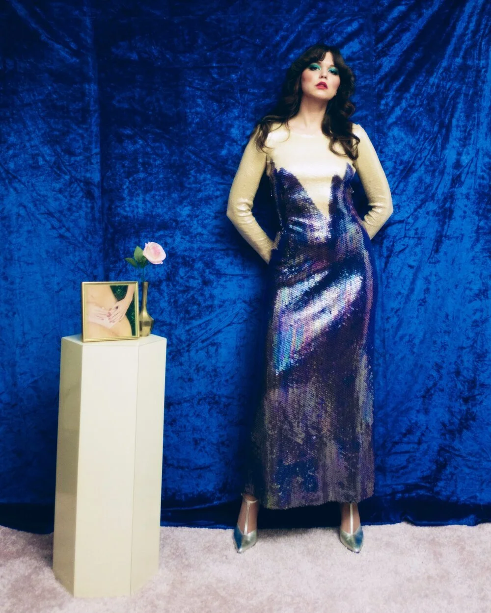 white christmas dresses HALSTON 1970s Black Evening Dress & Jacket with Beaded Fireworks – The  Paper Bag Princess