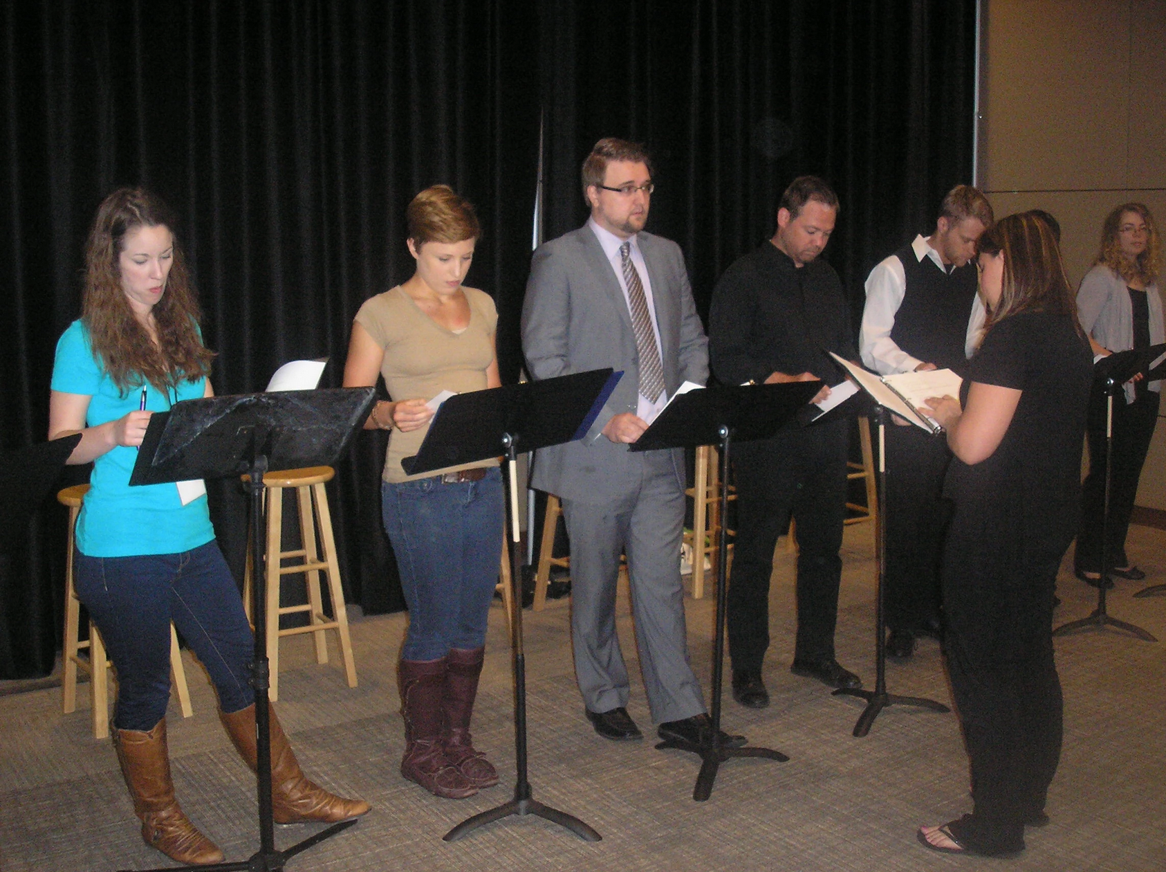 Amelia Earhart and Jackie Cochran play, JINXED, presented at 2011 Great Plains Theatre Conference