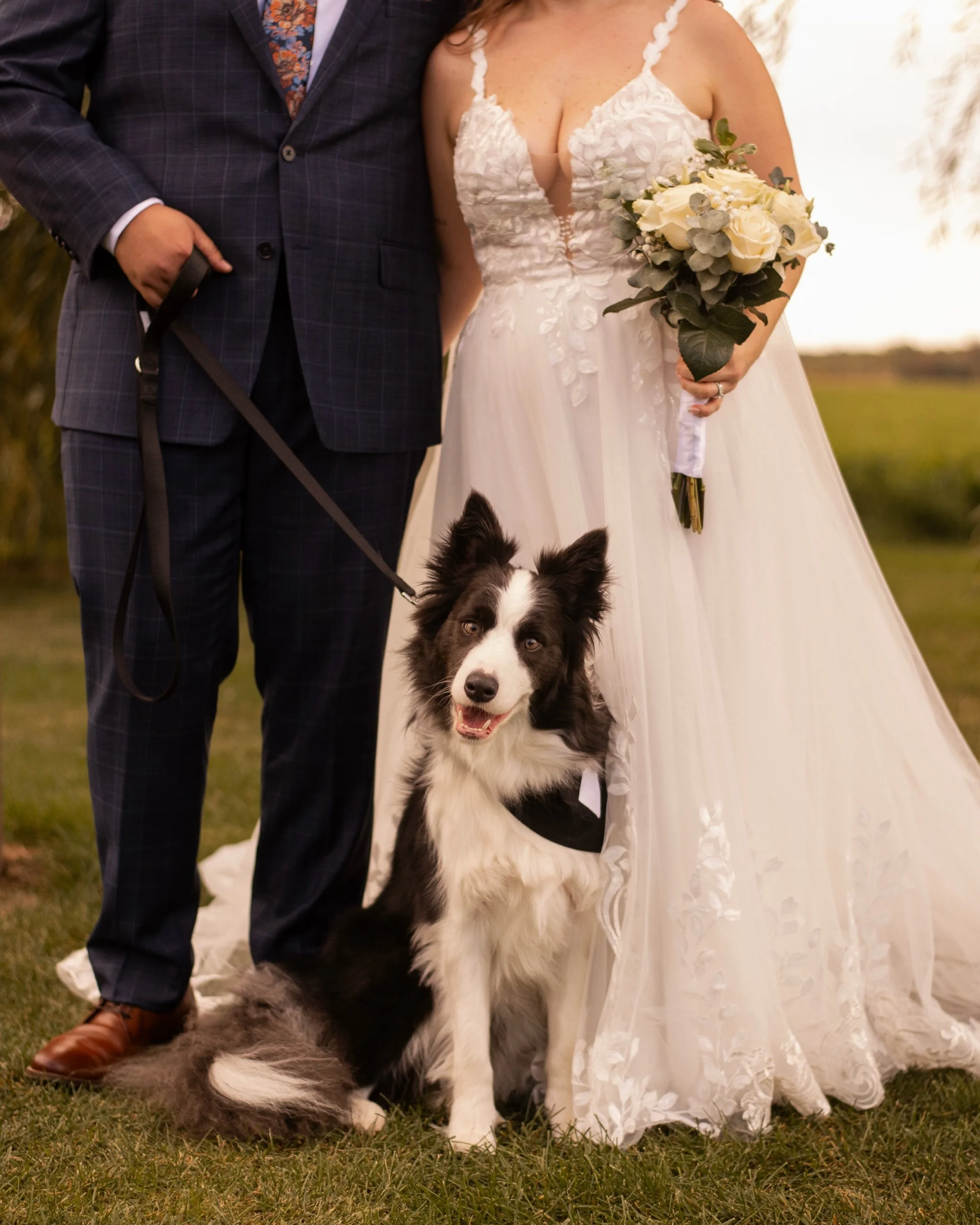 Finally sharing more from C+L&rsquo;s dreamy day 🖤 Thank you for being the sweetest, the most fun, and for all the tears 🥹💕
&bull;
Photography: @jeniferboycephotography 
Venue: @barn_swallow_fields_ 
DJ: @somethingblueweddingdjs 
Dress: @sophiesgo