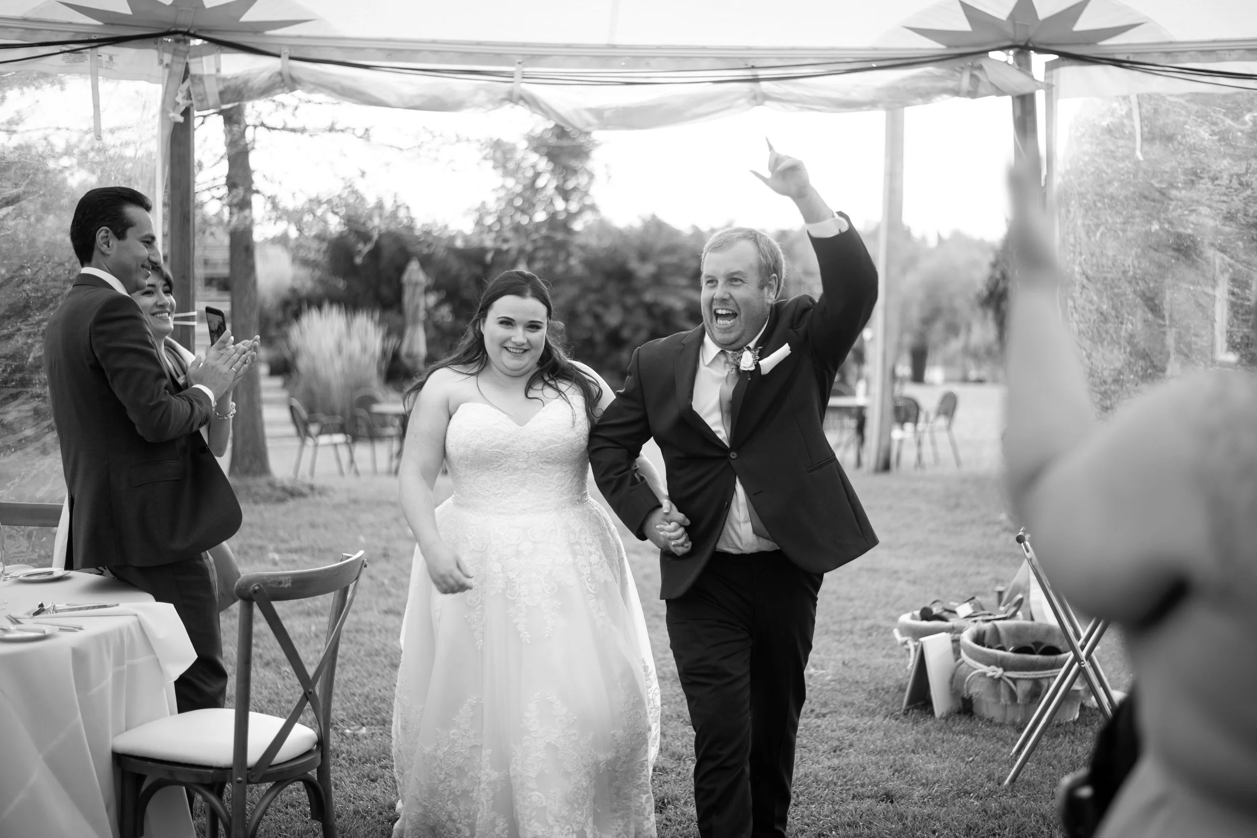 Cambium Farms Fall Wedding Reception