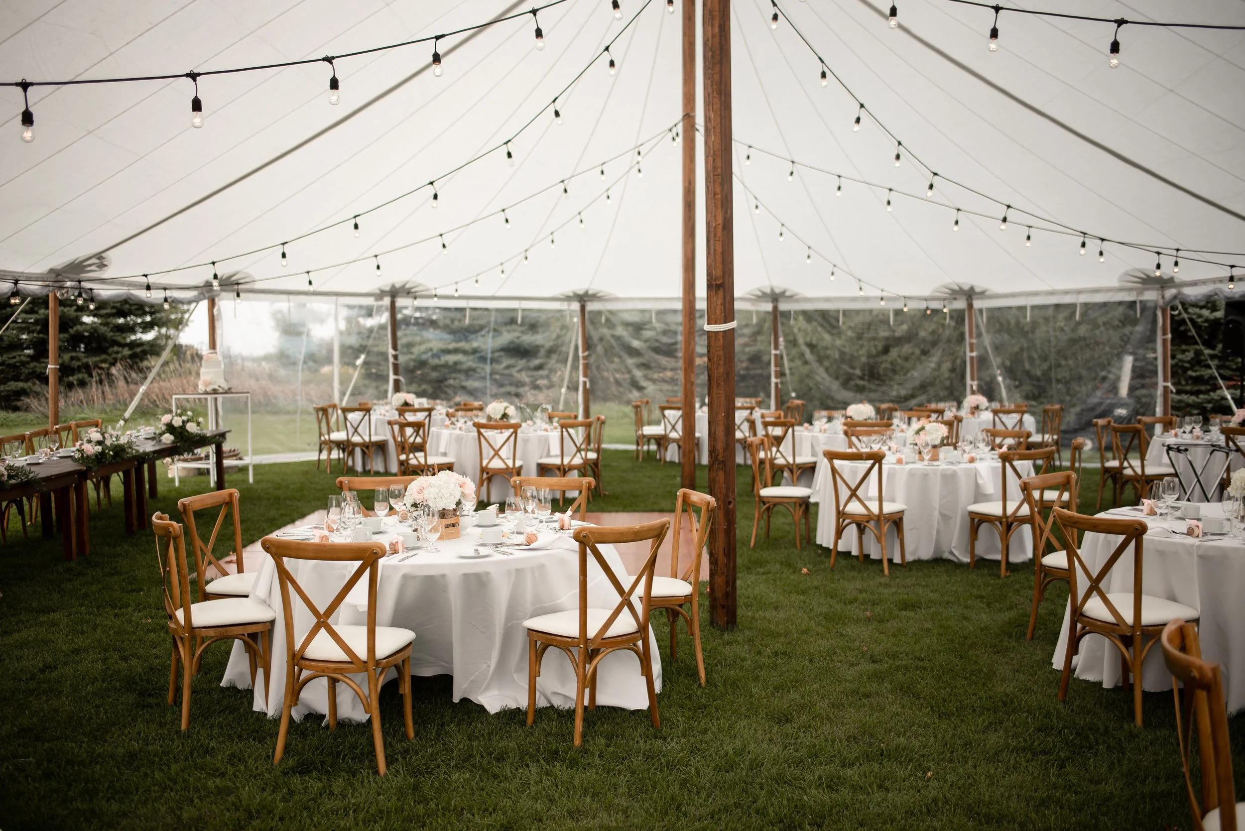 Cambium Farms Tent Wedding Reception