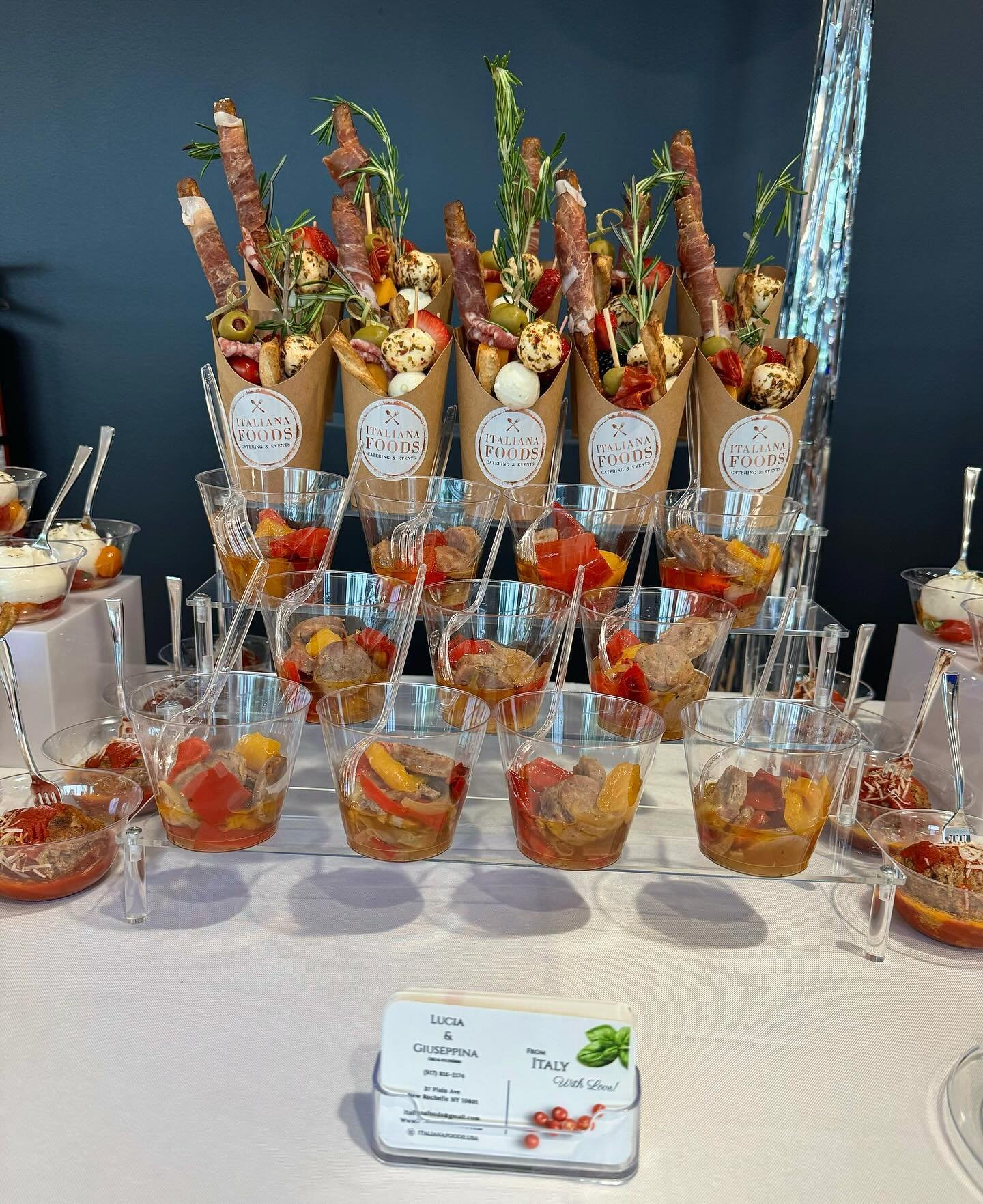 Thank you @mazdanewroc for choosing us to cater your grand opening! #italianafoods #cateringservice #privateevents #newrochelle