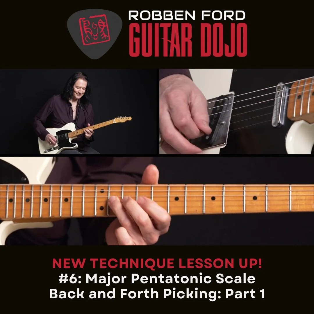 Lesson 7 Major Pentatonic Scale Back and Forth Picking Part 2