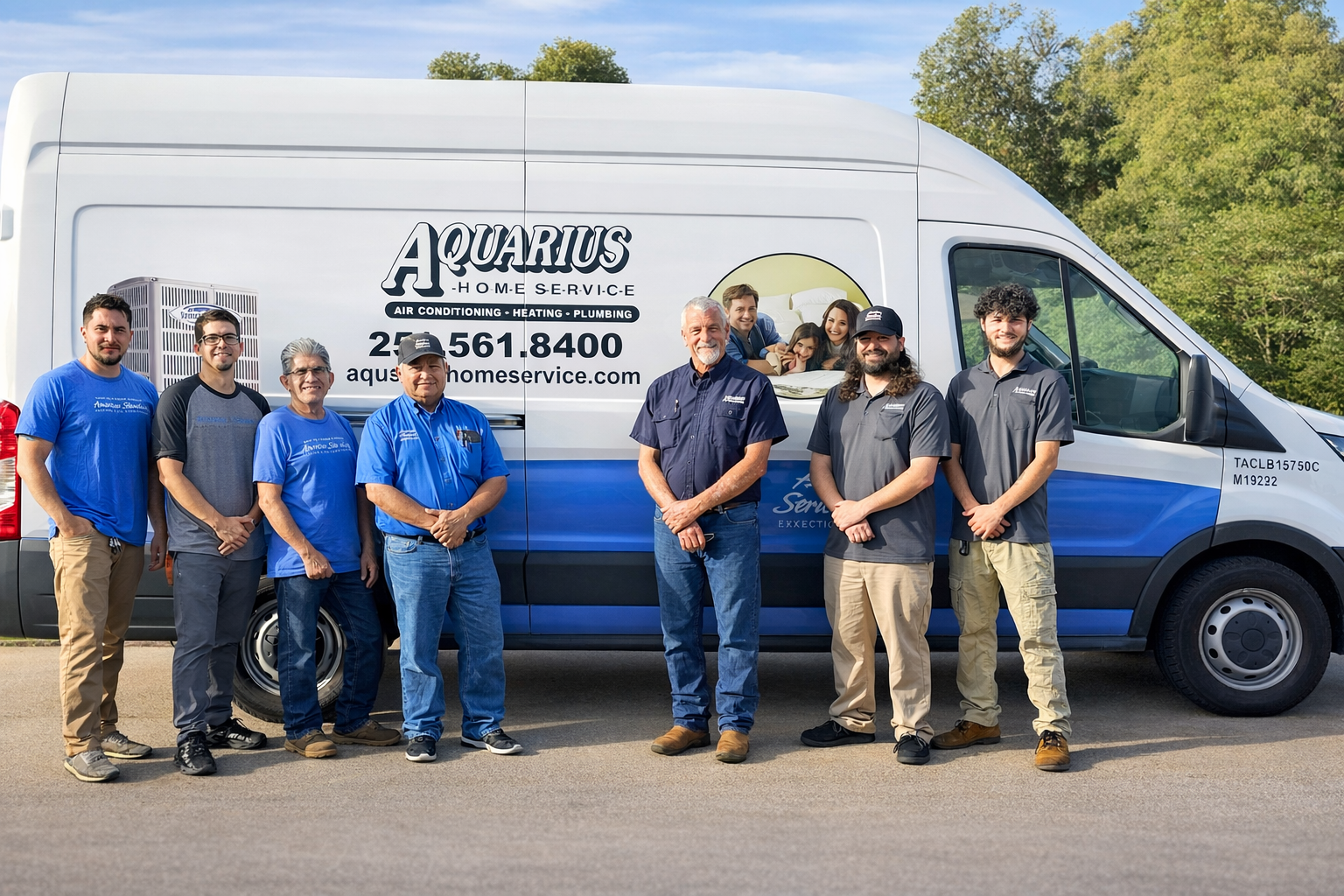 Aquarius Home Service team of professionals.