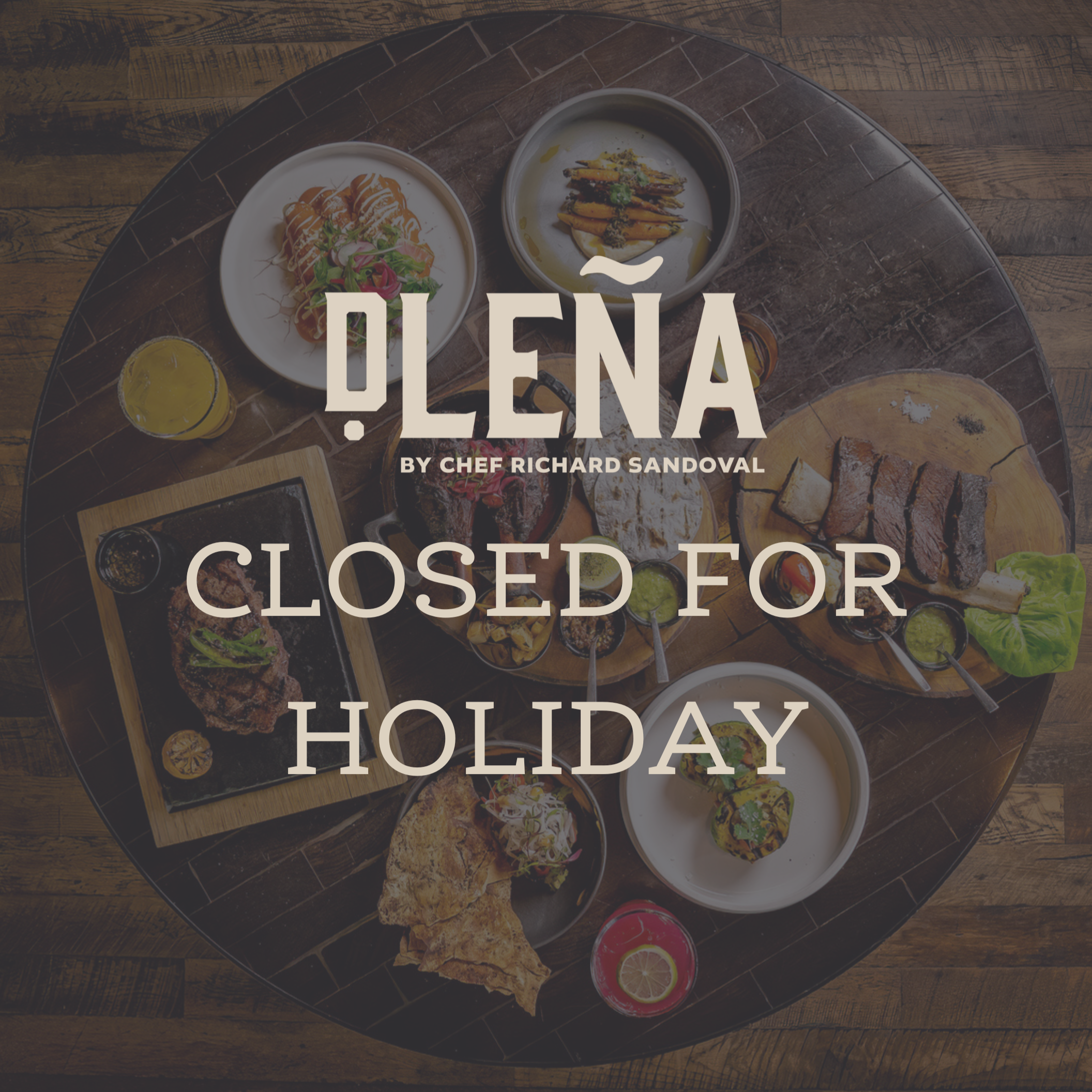 Closed for Holiday