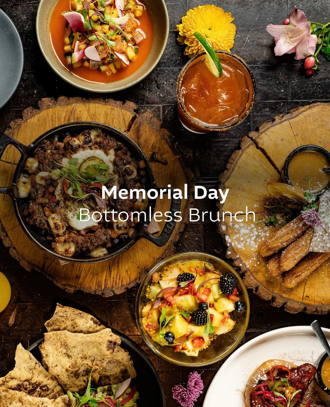 Hola long weekend! Memorial Day Bottomless Brunch is here, bringing bold flavors, flowing cocktails, and the perfect reason to settle in and stay a while,

Few tables left &mdash; reserve now via the link in bio.