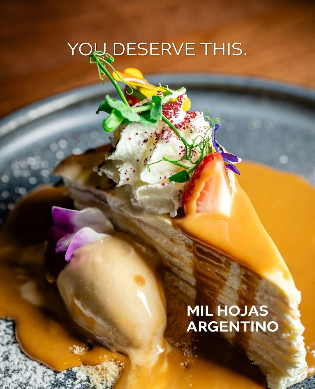 A little something sweet&hellip; and maybe another one too. 😉

Finish your meal at dLe&ntilde;a with desserts inspired by classic Mexican flavors and elevated with subtle smoky firewood notes.
