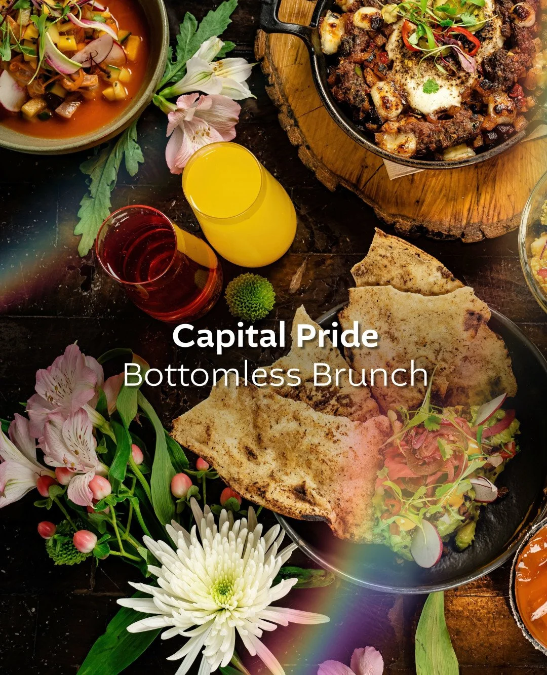 Join us at dLe&ntilde;a for Pride Weekend, June 20&ndash;21, 2026, with brunch, cocktails, and celebration in the heart of DC.

In support of the vibrant LGBTQ+ community that helps shape the spirit of Washington, DC, 10% of brunch sales will be dona