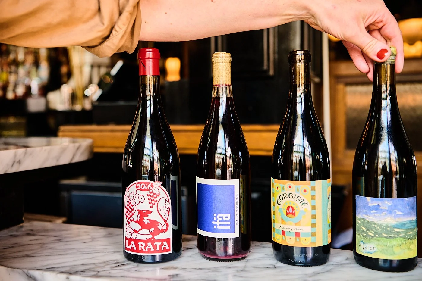 Just a few favorites. We have a deep and varied old world selection, but don't ever sleep on our PNW standbys.

Photo by @sarahflotard 

 #SeattleRestaurants #HolidayDining #SeattleEats #THANKAFARMER #stoneburnerseattle #pnwWINE