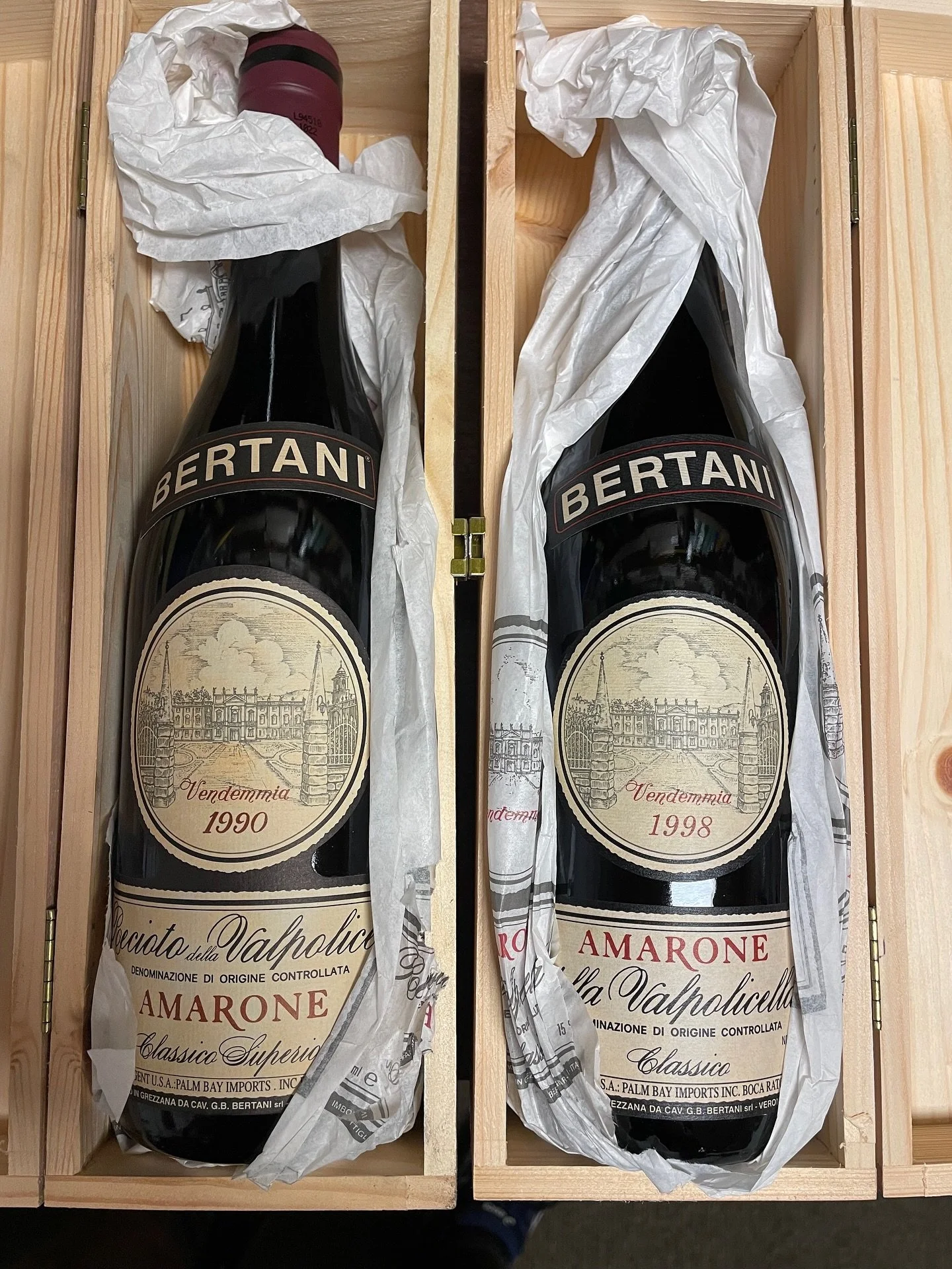 We have some incredible wines we are offering through the holidays. Sharing a new library offering from BERTANI &mdash;

Bertani was founded in 1857 by brothers Gaetano and Giovan Battista. They are highly regarded for their pioneering role in shapin