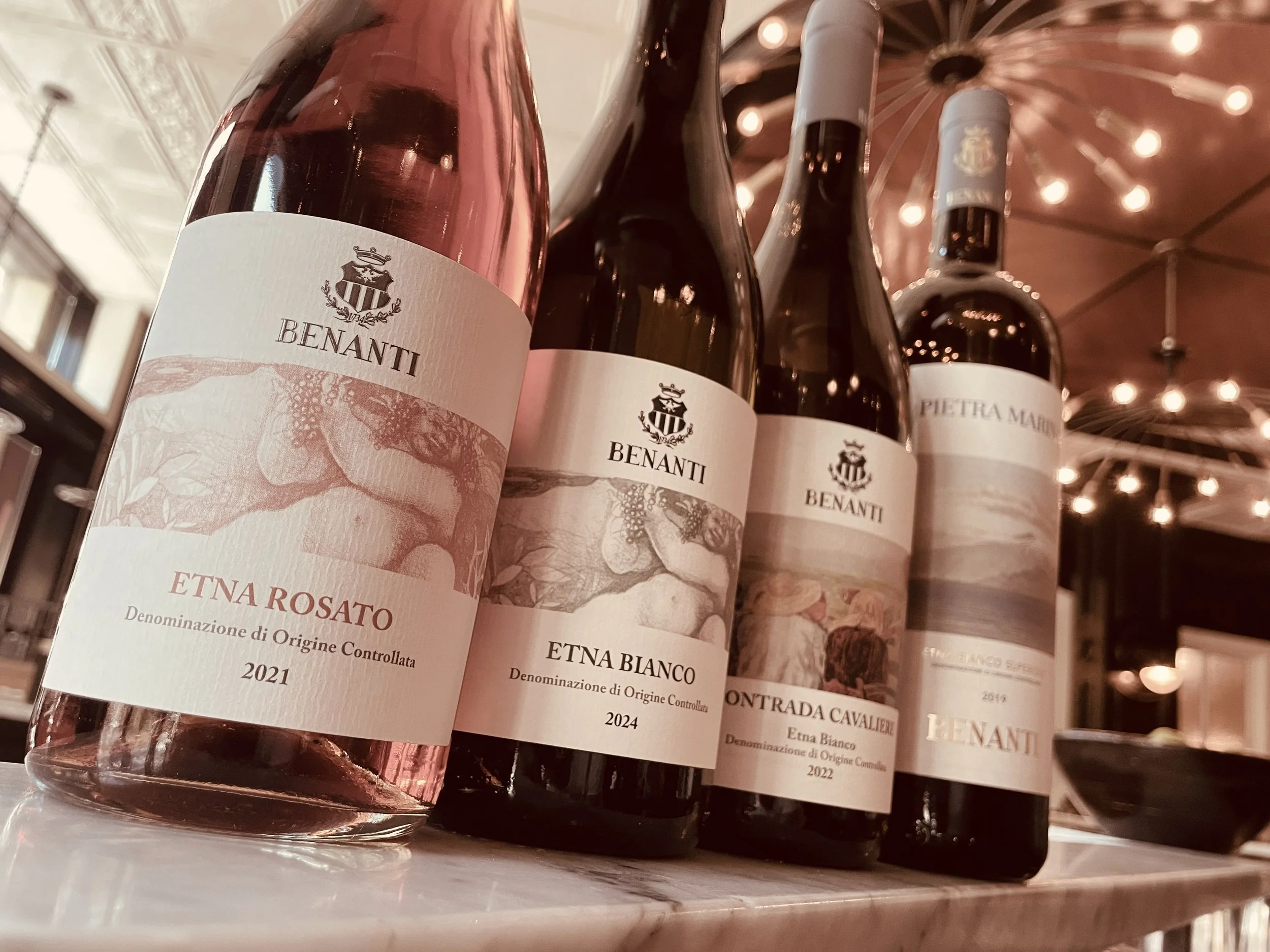 Benanti Wines at Stoneburner by way of Mount Etna