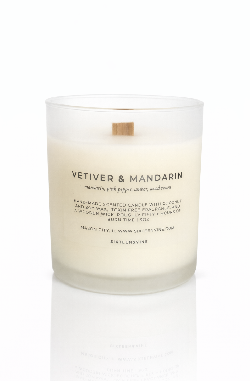 Vetiver & Mandarin Candle