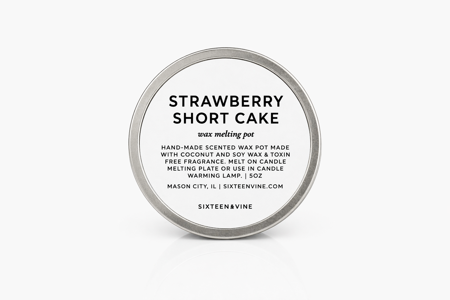 Strawberry Short Cake Wax Pot