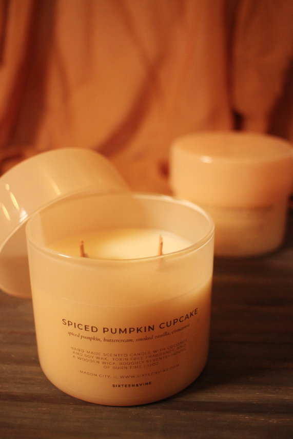 Spiced Pumpkin Cupcake Candle