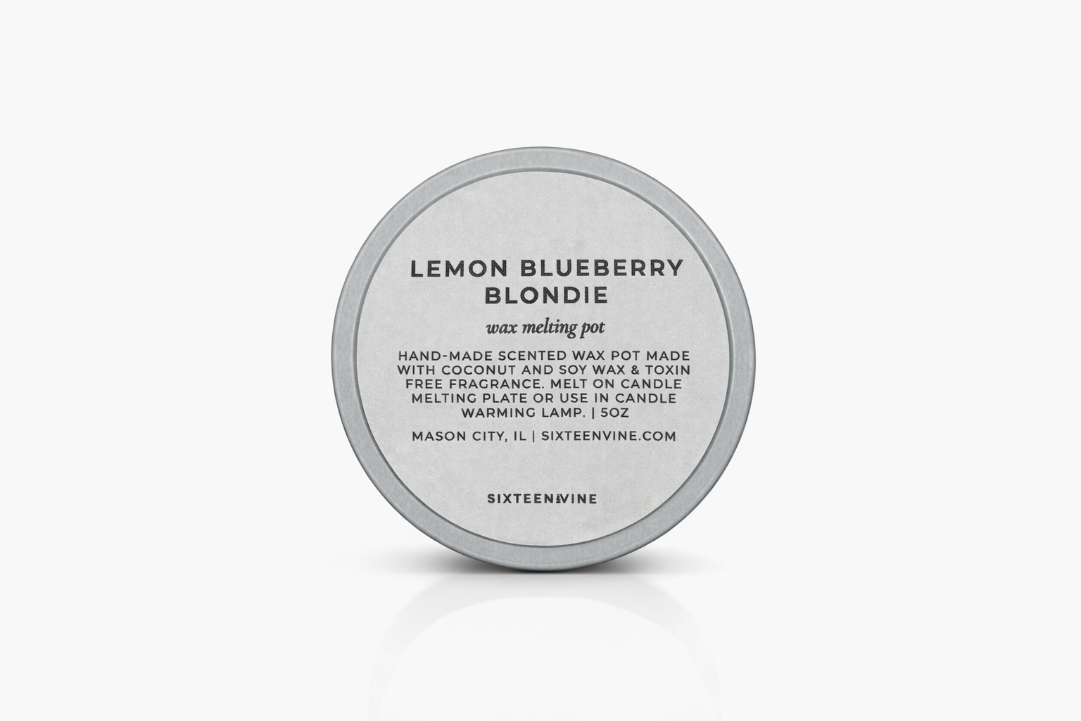 Lemon Blueberry Blondie Wax Pot
