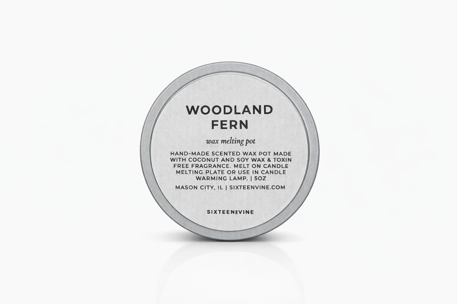 Woodland Fern Wax Pot