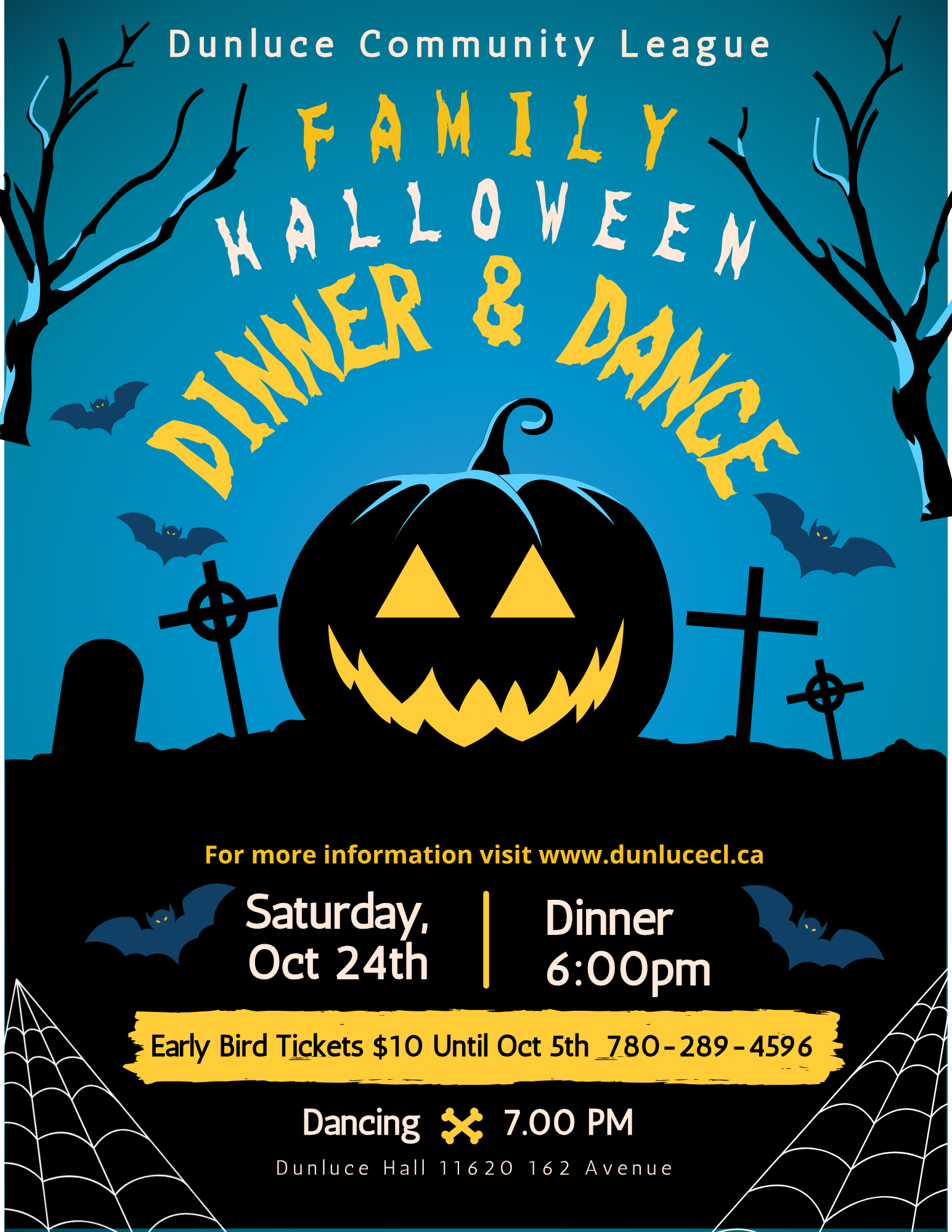 Family Halloween Dinner & Dance
