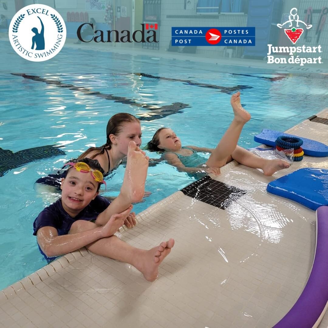 Excel artistic swimming is proud to be supported by Jumpstart, Canada Post and the Government of Canada! 💙🌊🏊🏻&zwj;♀️

With the support of Jumpstart, Canada Post and the Government of Canada, Excel Artistic Swimming is granted the ability to provi