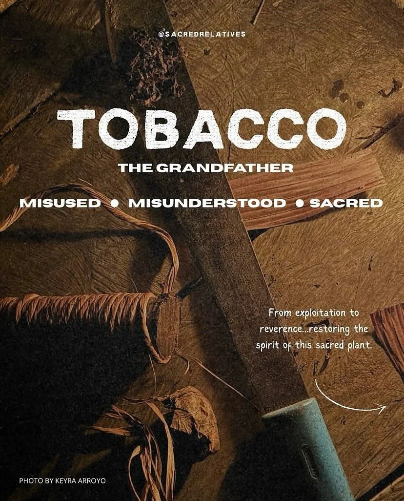 From exploitation to reverence ~ it&rsquo;s time we remember the spirit of Grandfather Tobacco.

This sacred plant teacher is far more than a commodity, he&rsquo;s a powerful ally in prayer, protection, and purification. As the base ingredient in man