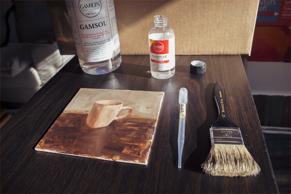 Gamvar: Gamblin's Easy-to-Use Picture Varnish for Oil Painters