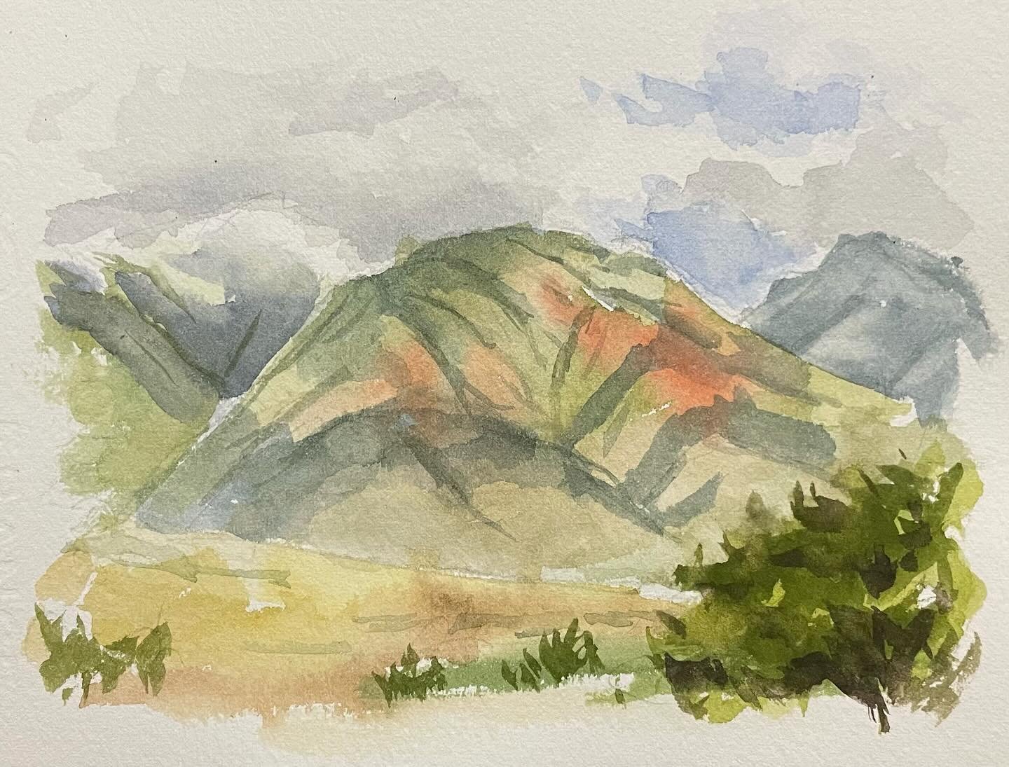 Sometimes I forget about all the travel paintings and plein air paintings I&rsquo;ve done over the years. I recently looked through a few of my sketchbooks and thought back about all the paintings. 

I remember years ago when painting these small 5&r