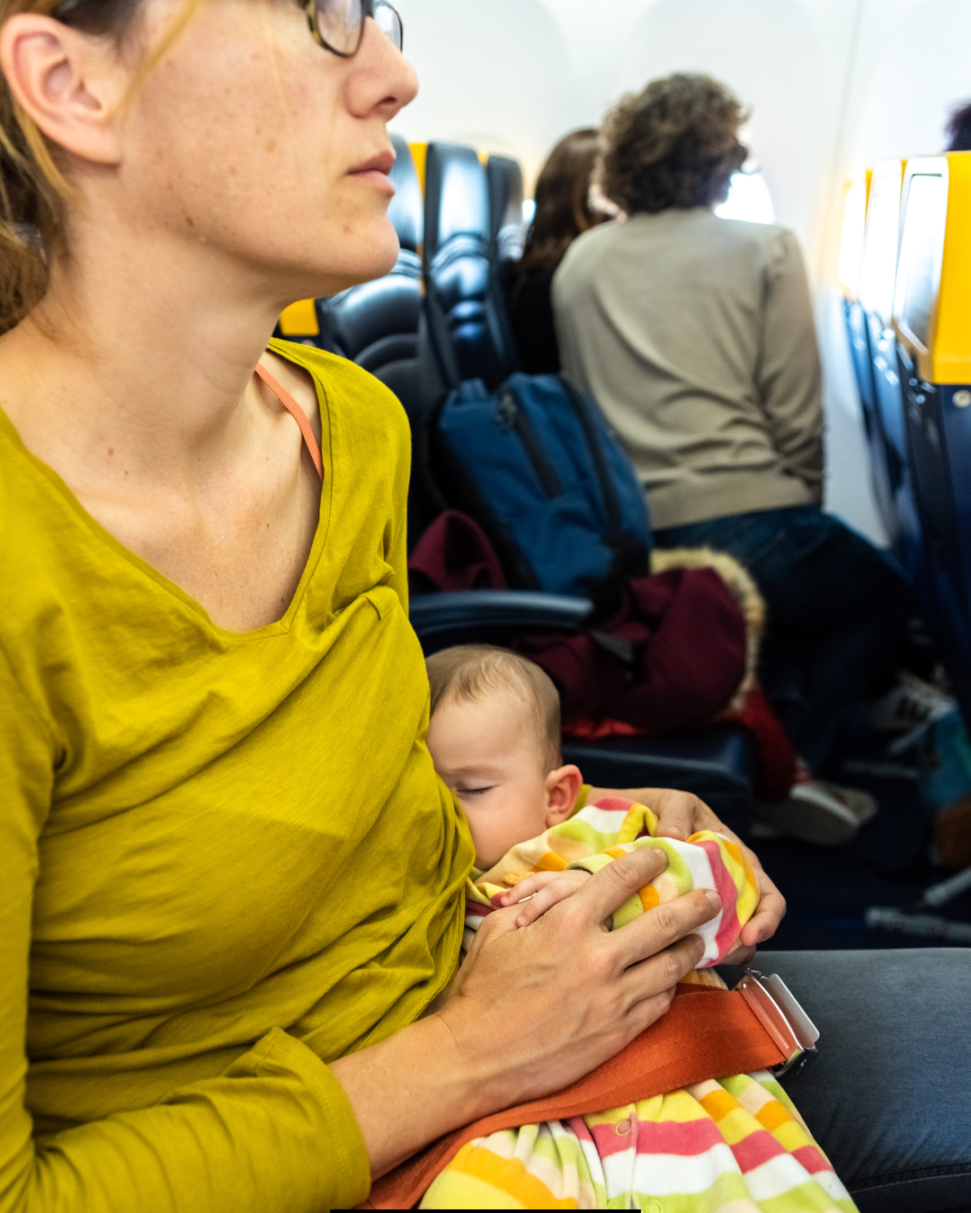 Navigating Your First Plane Ride with a Breastfeeding Infant