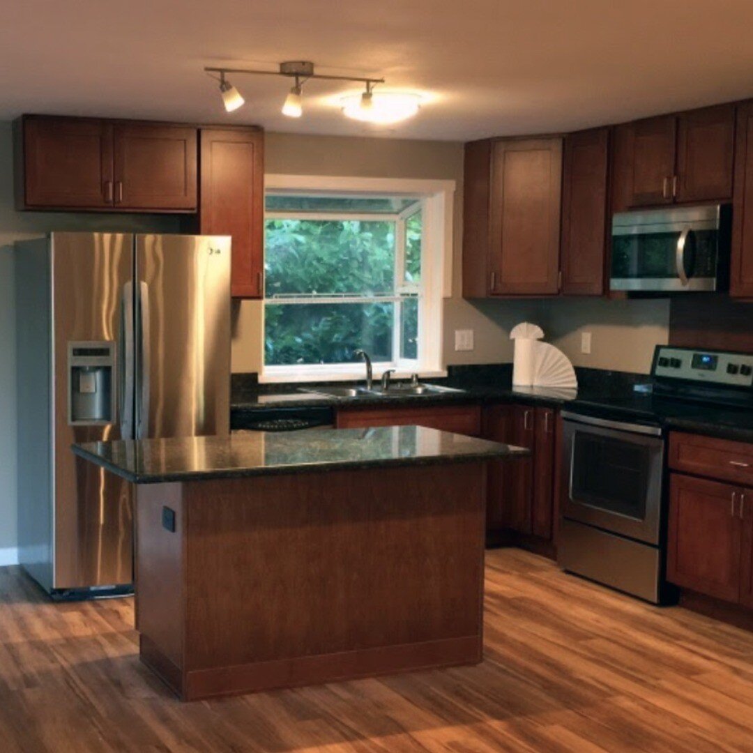 You'll never guess what this kitchen looked like before our team did this beautiful remodel.

(See the original 1970s layout in &quot;Projects&quot; on our website.)

#kitchenremodel