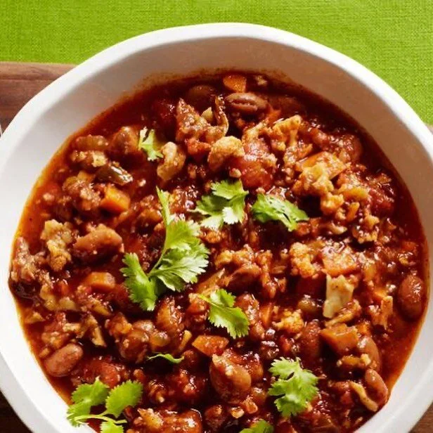 Make a healthy choice today!
.
Spicy vegan chili
Prep:15mins
Cook: 45 mins 
Total: 1 hr 
Servings: 8 
. 
@allrecipes #veganrecipes #healthylifestyle #irisewellness