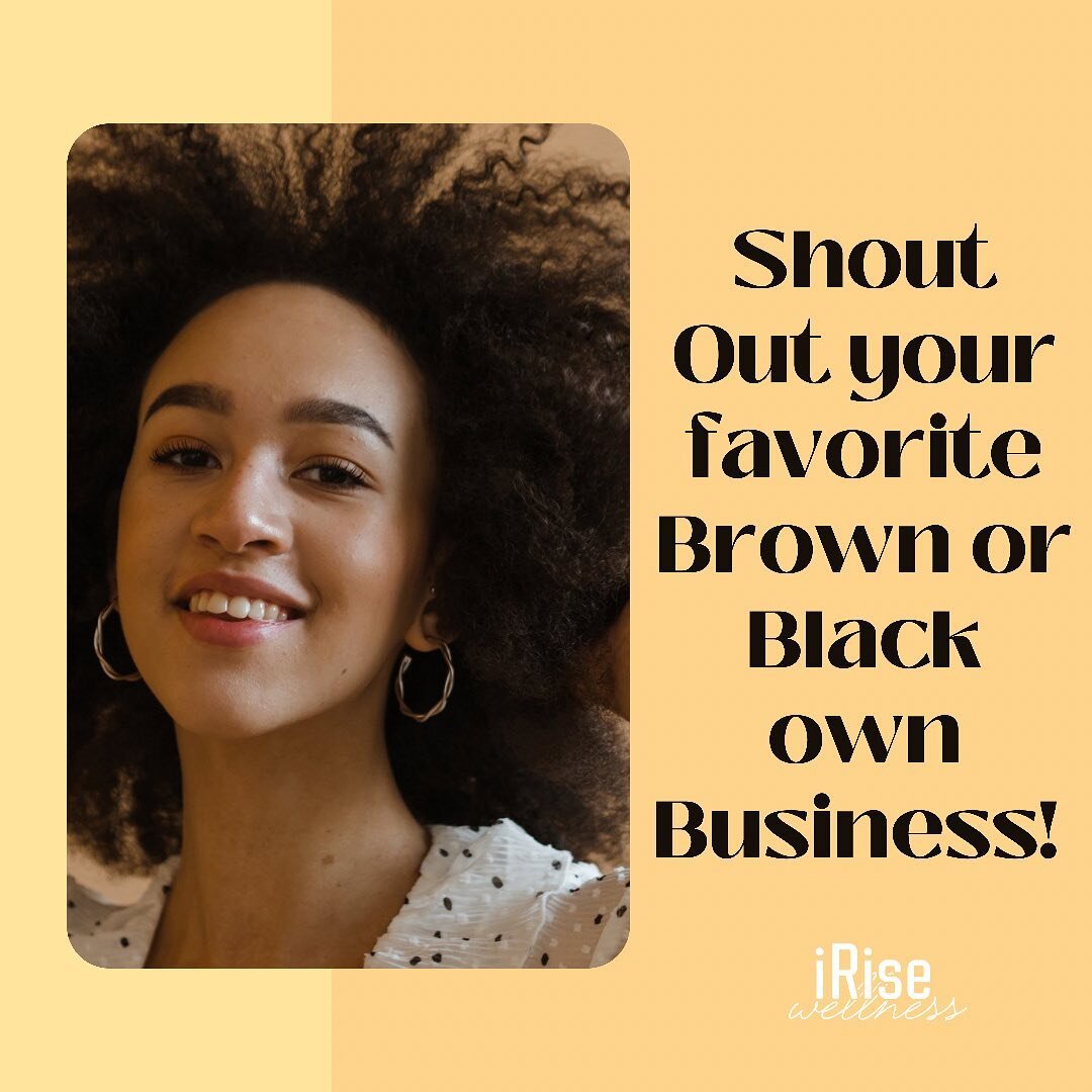 Show Some Love 💛 #irisewellness #blackownedbusiness #brownownedbusinesses #loveit