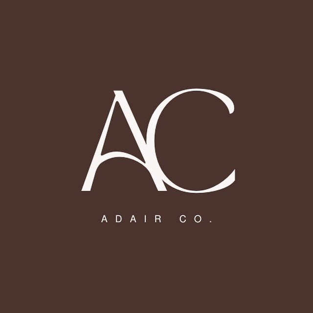 A timeless rebrand. So thoughtfully curated in each letter &amp; color. Adair Co. acts as an umbrella of creative event services from event planning to content creation, styling, balloon designing &amp; so much more.
xx thank you all for supporting 7