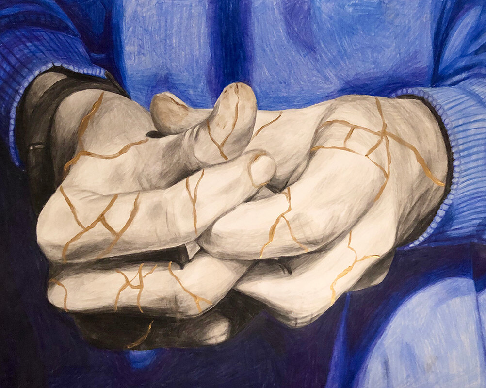 "My Kinsugi: Fidgeting" by Veronika Waltner