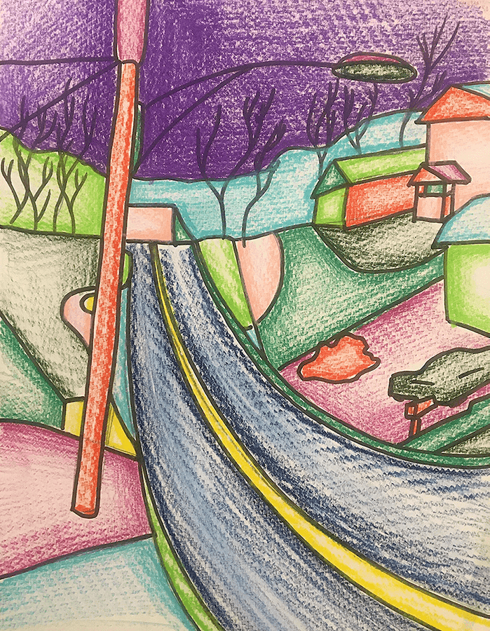 "Abstract Neighborhood" by Michael Hartman