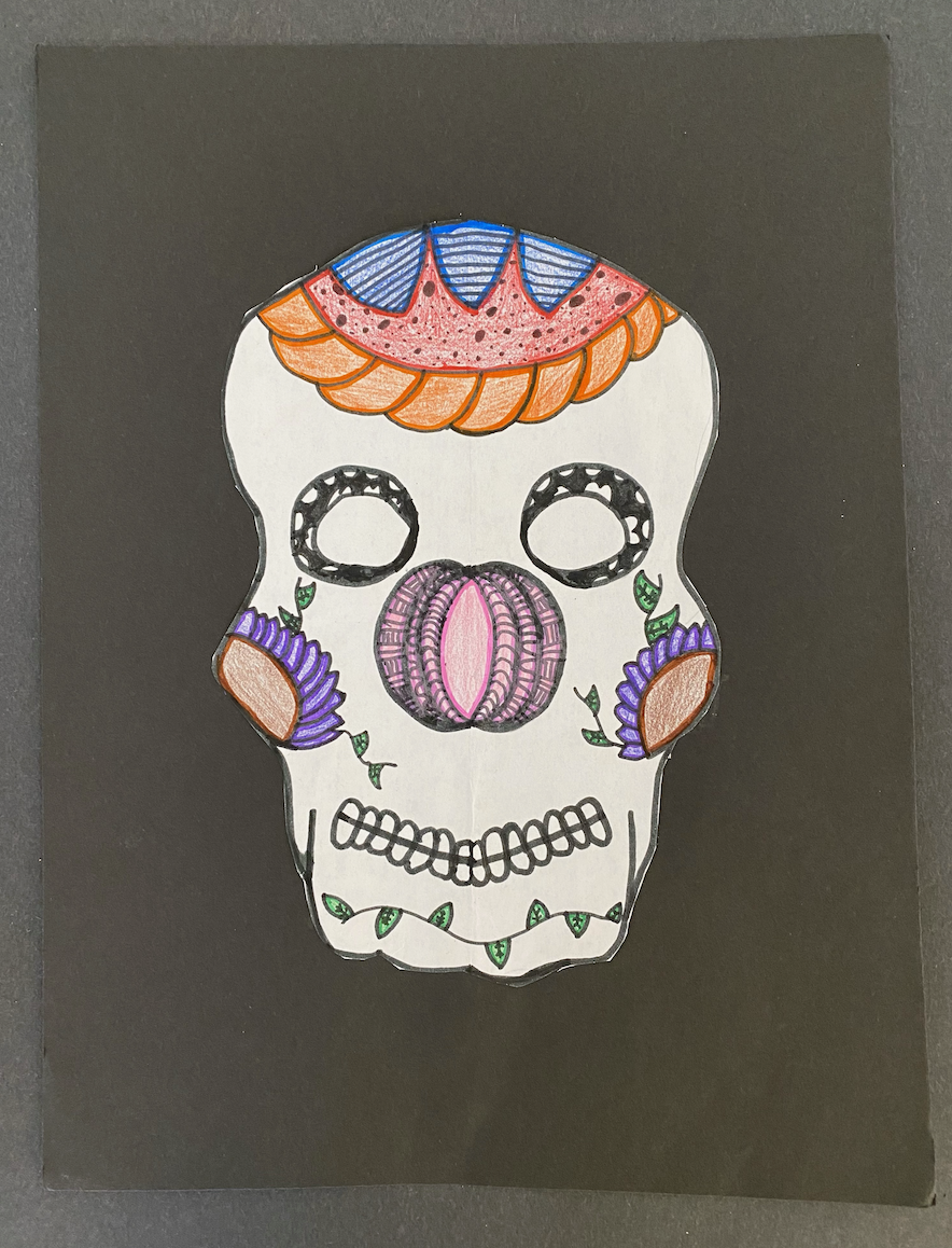"The Nurturing Skull" bu Jocelyn Beach