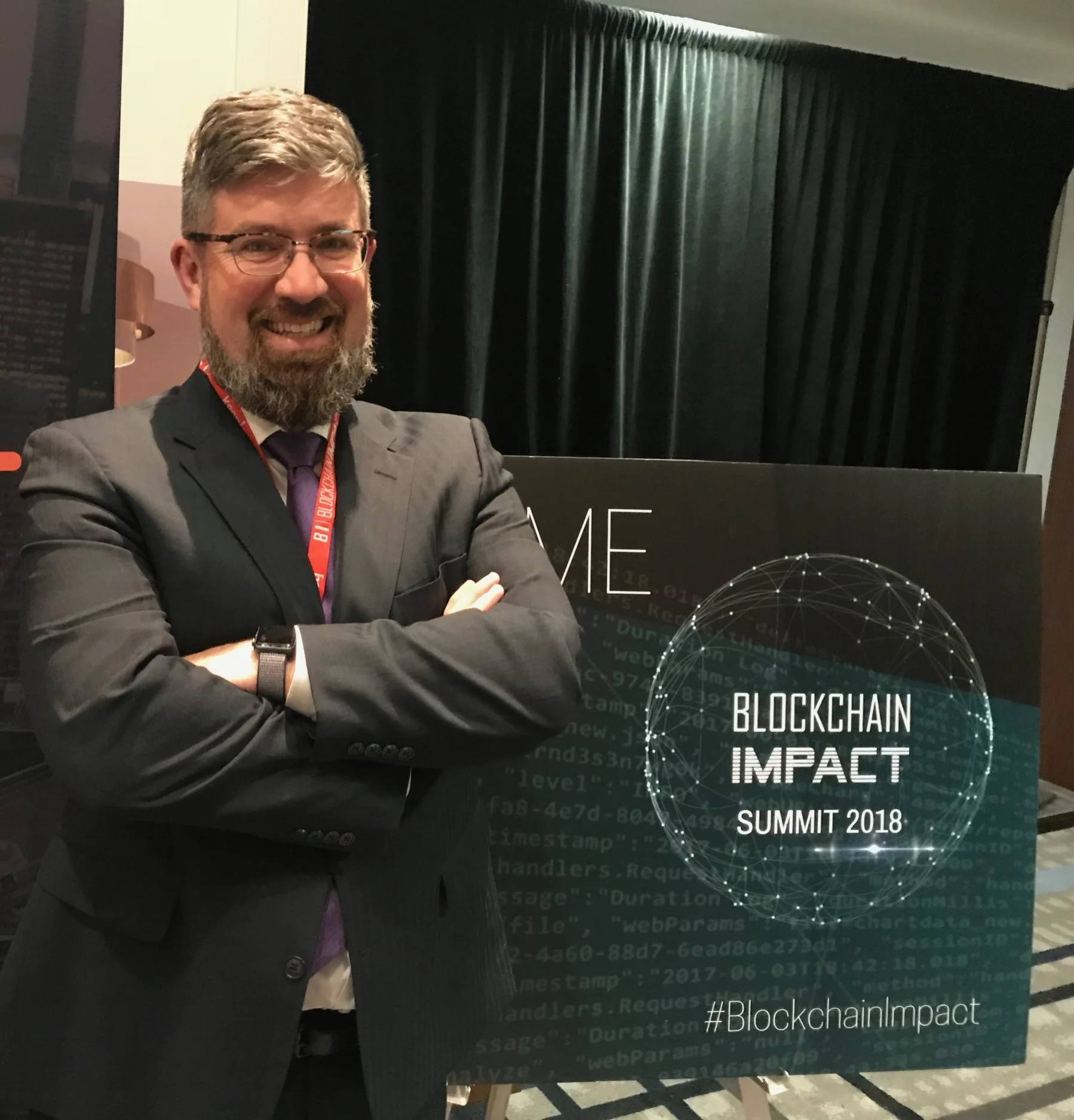 Joseph attends Toronto Blockchain Impact Summit